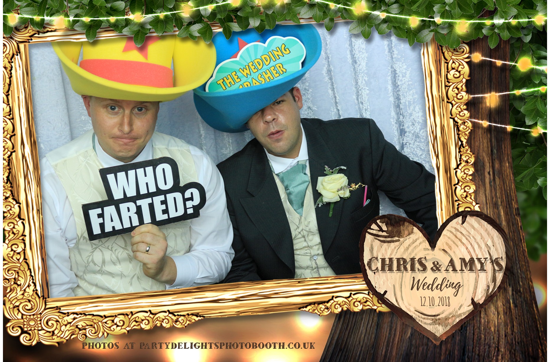 Chris & Amy's Wedding - Prints | View more photos from the event at gallery.partydelightsphotobooth.co.uk/u/PartyDelightsPhotoBooth/Chris-Amys-Wedding-Prints