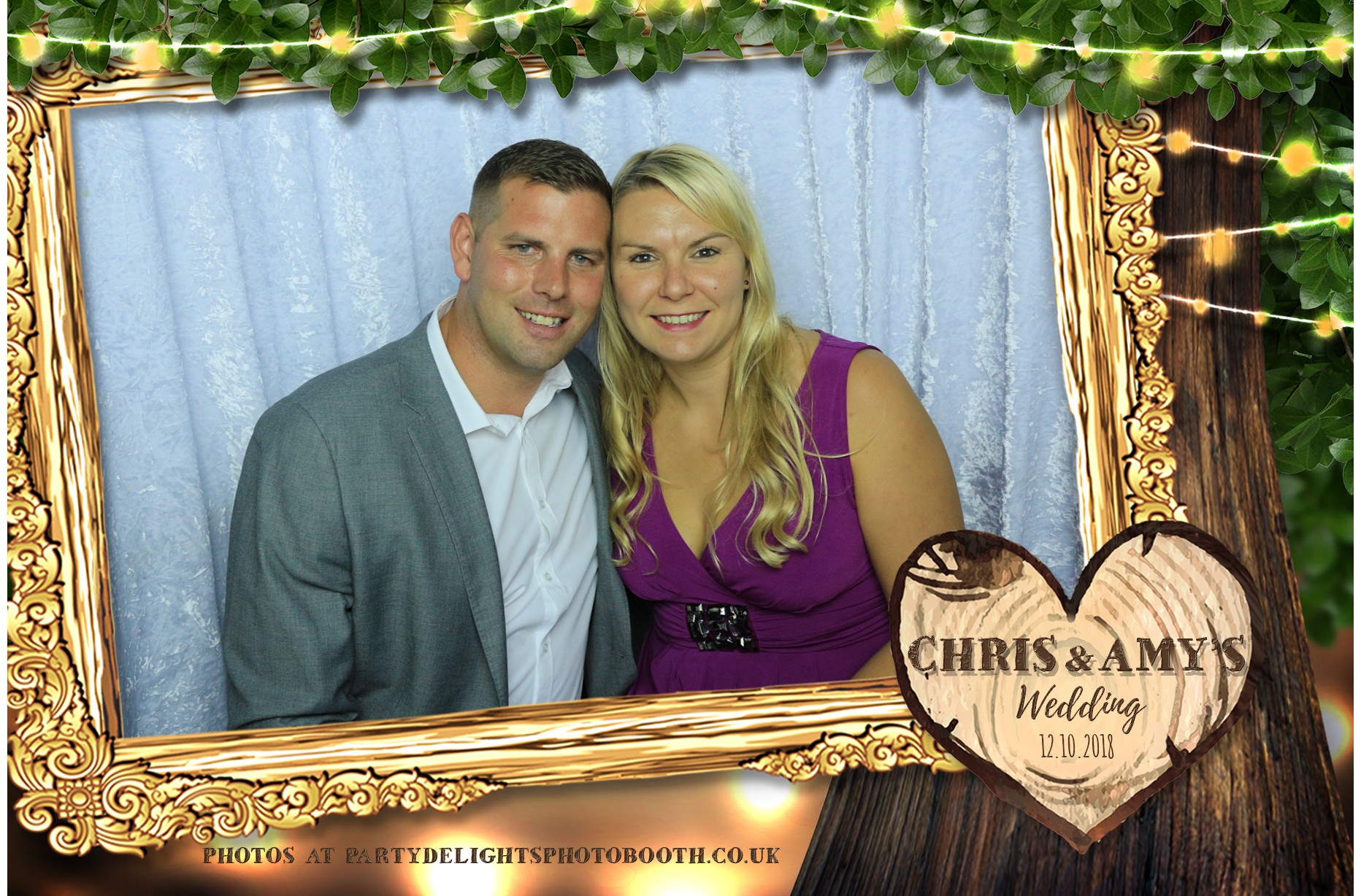 Chris & Amy's Wedding - Prints | View more photos from the event at gallery.partydelightsphotobooth.co.uk/u/PartyDelightsPhotoBooth/Chris-Amys-Wedding-Prints