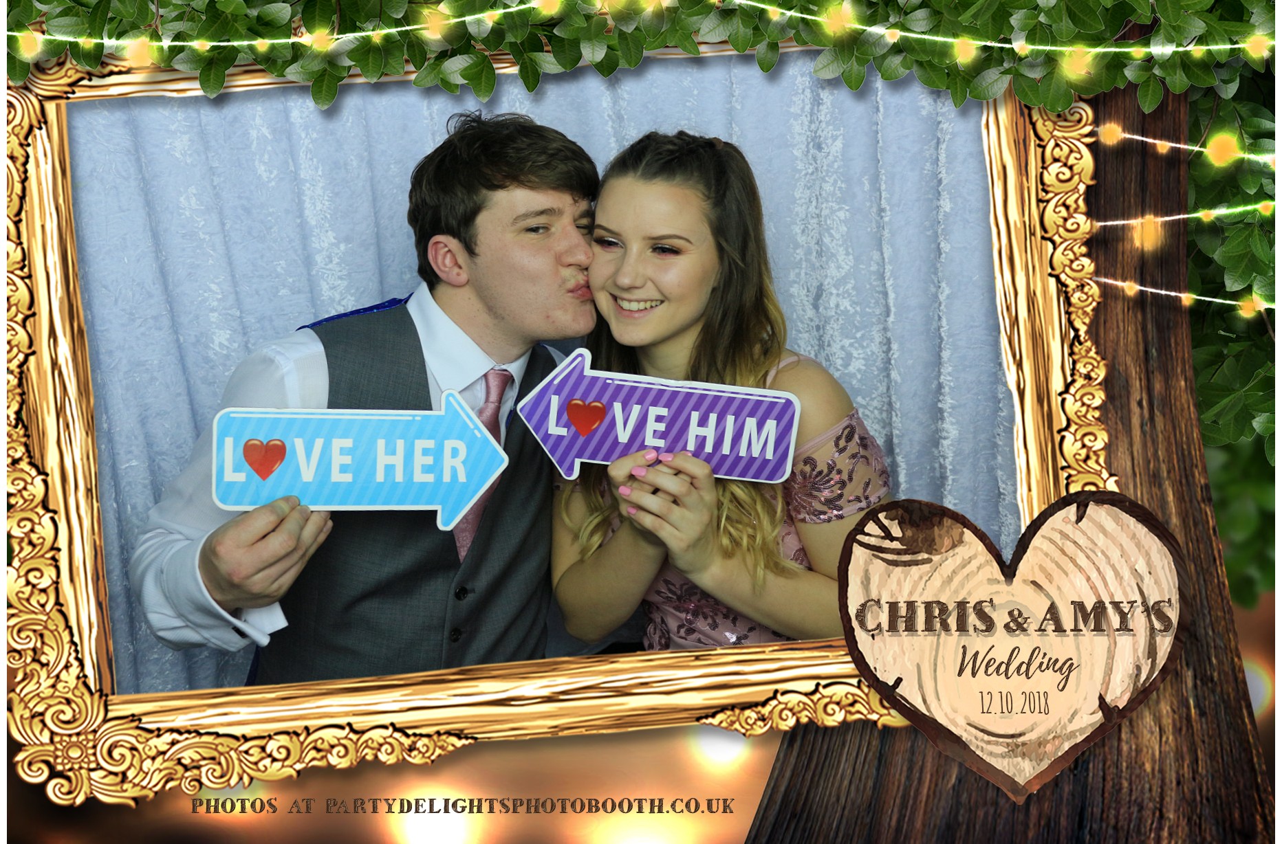 Chris & Amy's Wedding - Prints | View more photos from the event at gallery.partydelightsphotobooth.co.uk/u/PartyDelightsPhotoBooth/Chris-Amys-Wedding-Prints