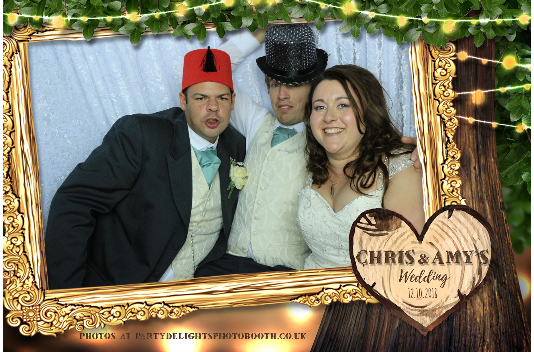 Chris & Amy's Wedding - Prints | View more photos from the event at gallery.partydelightsphotobooth.co.uk/u/PartyDelightsPhotoBooth/Chris-Amys-Wedding-Prints