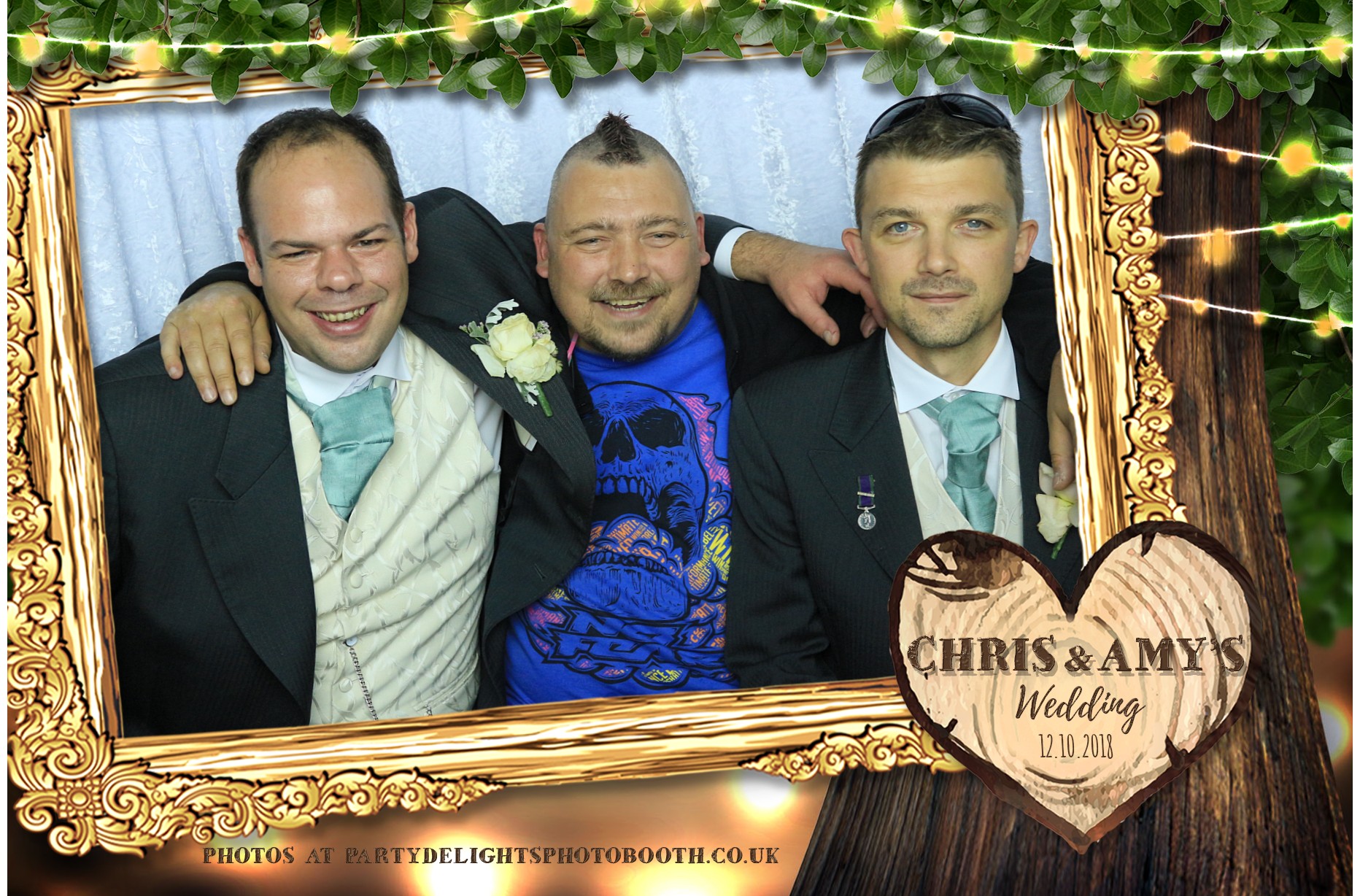 Chris & Amy's Wedding - Prints | View more photos from the event at gallery.partydelightsphotobooth.co.uk/u/PartyDelightsPhotoBooth/Chris-Amys-Wedding-Prints