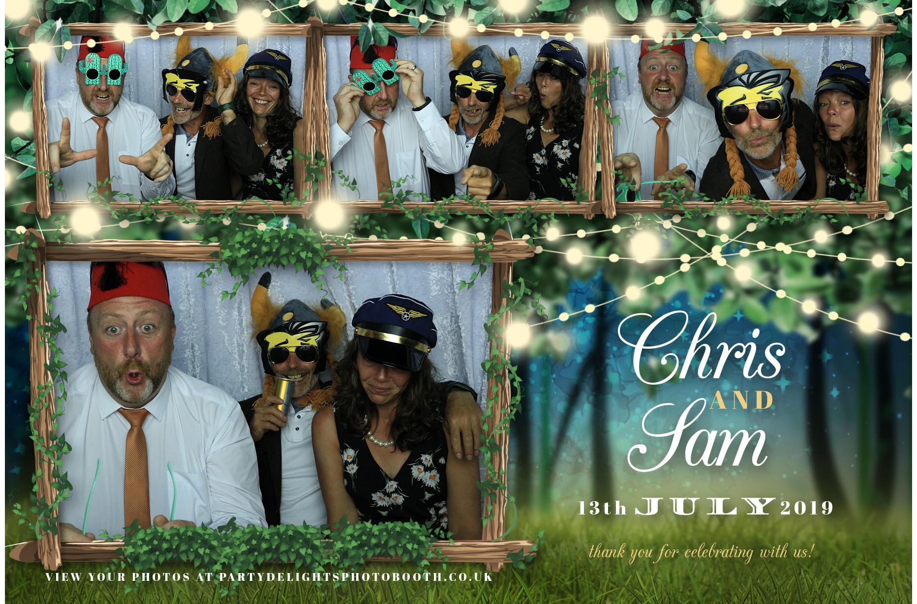 Chris & Sam’s Wedding - Prints | View more photos from the event at gallery.partydelightsphotobooth.co.uk/u/PartyDelightsPhotoBooth/Chris-Sam’s-Wedding-Prints