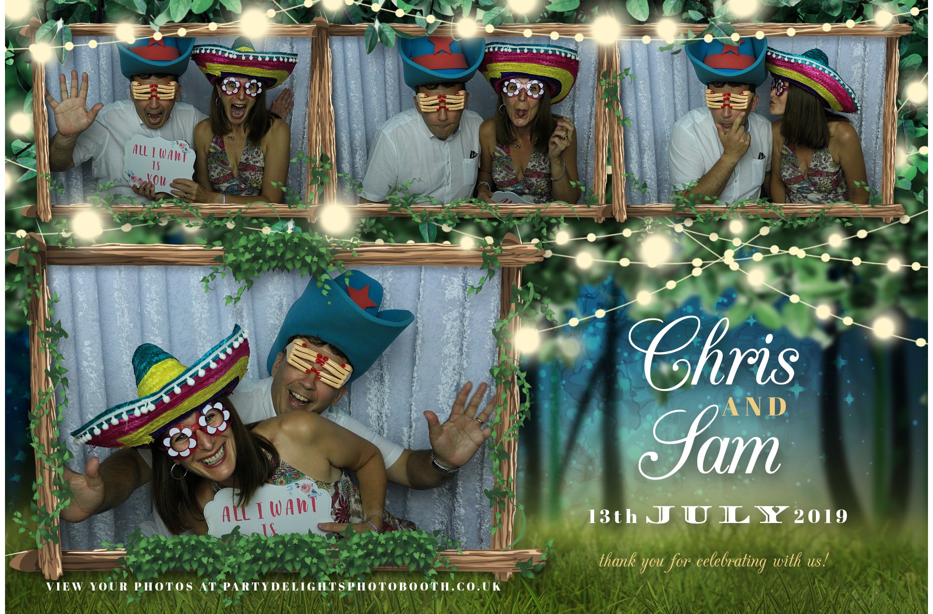 Chris & Sam’s Wedding - Prints | View more photos from the event at gallery.partydelightsphotobooth.co.uk/u/PartyDelightsPhotoBooth/Chris-Sam’s-Wedding-Prints