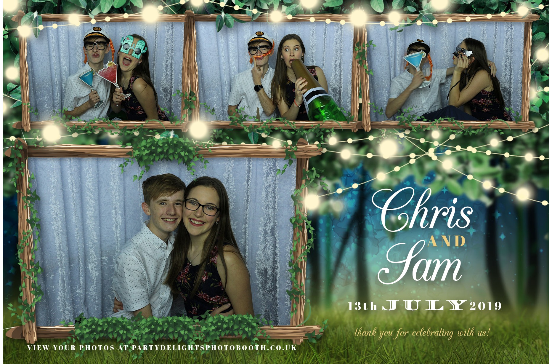 Chris & Sam’s Wedding - Prints | View more photos from the event at gallery.partydelightsphotobooth.co.uk/u/PartyDelightsPhotoBooth/Chris-Sam’s-Wedding-Prints