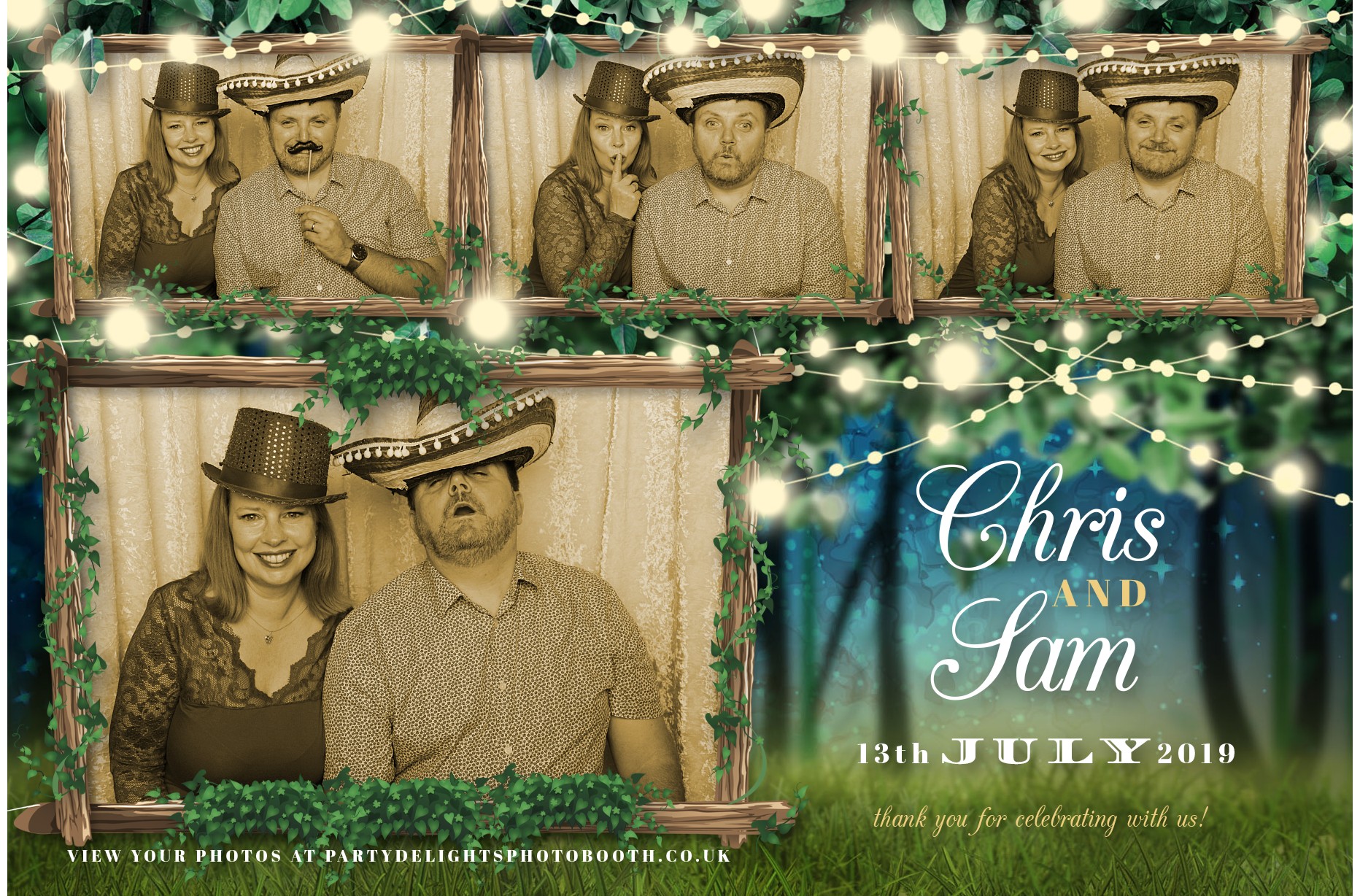 Chris & Sam’s Wedding - Prints | View more photos from the event at gallery.partydelightsphotobooth.co.uk/u/PartyDelightsPhotoBooth/Chris-Sam’s-Wedding-Prints