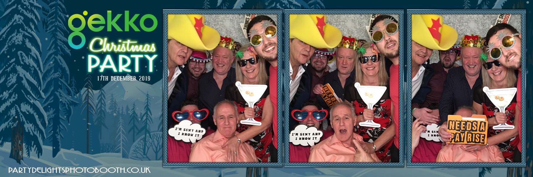 Gekko Christmas Party - Prints & Boomerangs | View more photos from the event at gallery.partydelightsphotobooth.co.uk/u/PartyDelightsPhotoBooth/Gekko-Christmas-Party-Prints-Boomerangs