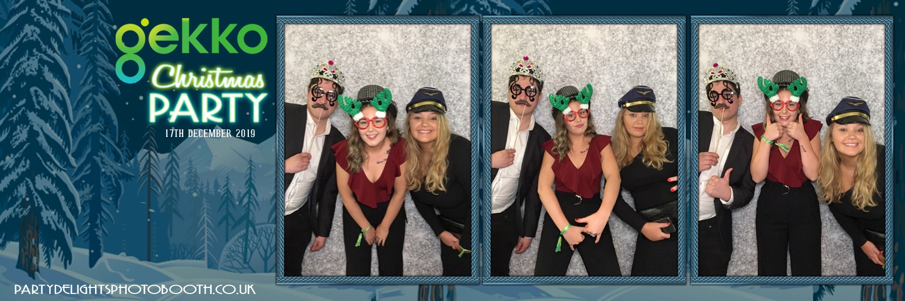 Gekko Christmas Party - Prints & Boomerangs | View more photos from the event at gallery.partydelightsphotobooth.co.uk/u/PartyDelightsPhotoBooth/Gekko-Christmas-Party-Prints-Boomerangs