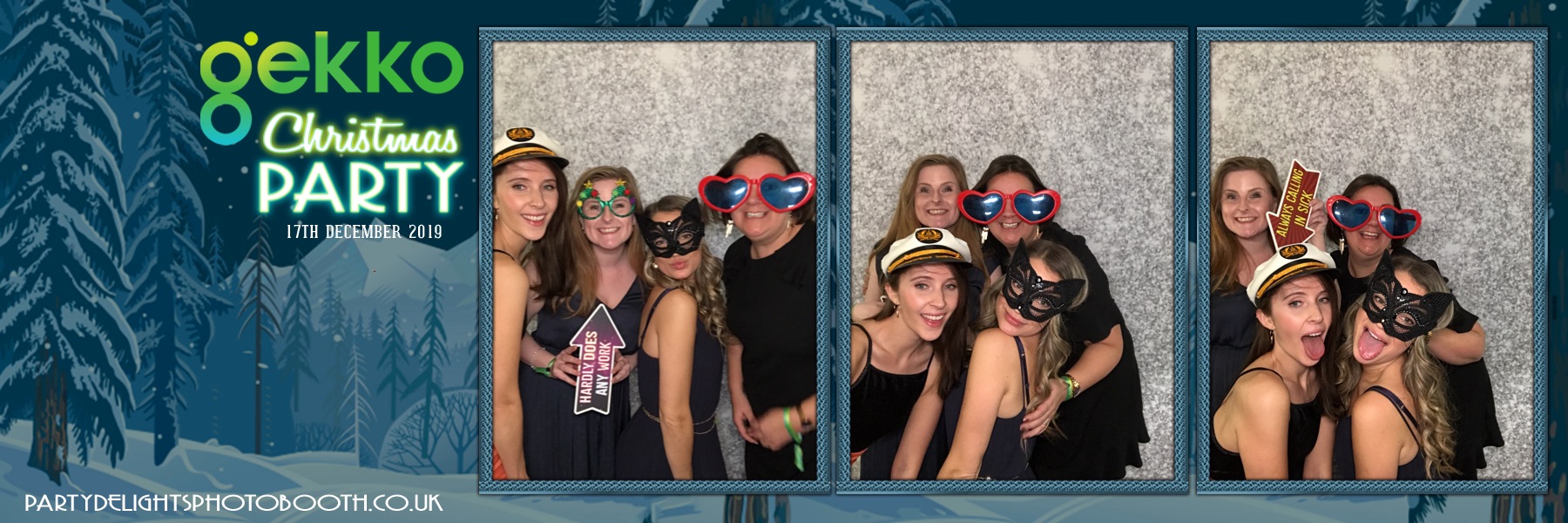Gekko Christmas Party - Prints & Boomerangs | View more photos from the event at gallery.partydelightsphotobooth.co.uk/u/PartyDelightsPhotoBooth/Gekko-Christmas-Party-Prints-Boomerangs