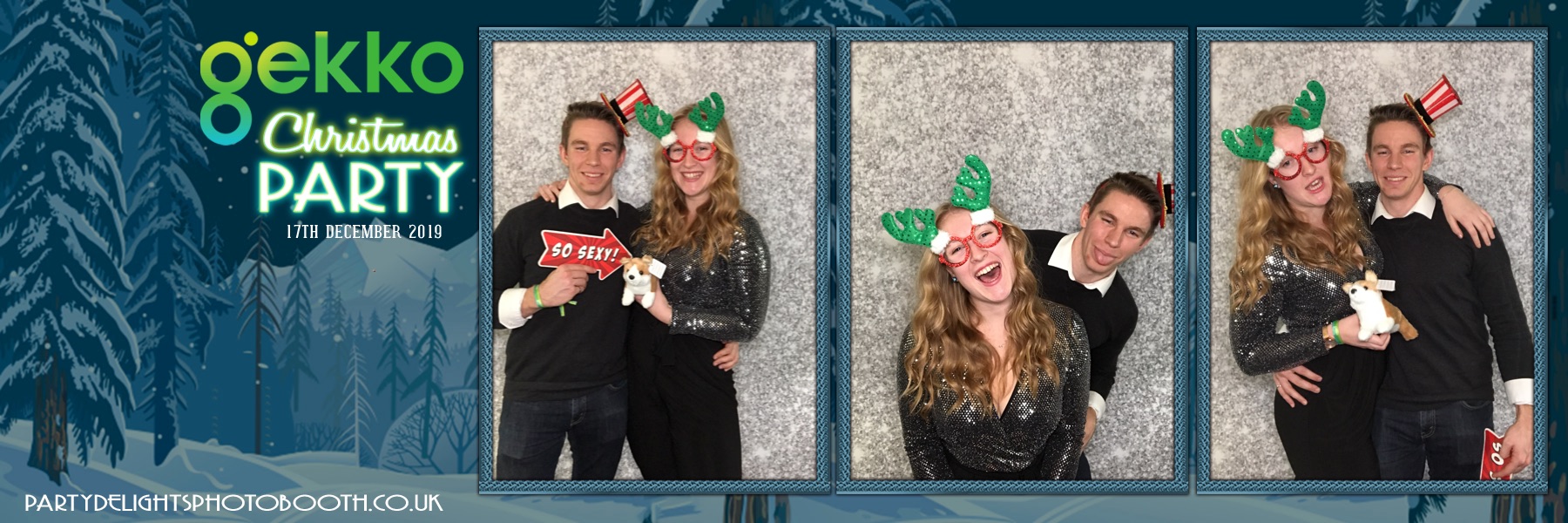 Gekko Christmas Party - Prints & Boomerangs | View more photos from the event at gallery.partydelightsphotobooth.co.uk/u/PartyDelightsPhotoBooth/Gekko-Christmas-Party-Prints-Boomerangs