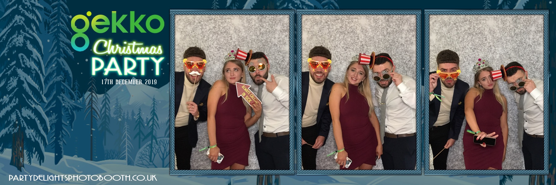 Gekko Christmas Party - Prints & Boomerangs | View more photos from the event at gallery.partydelightsphotobooth.co.uk/u/PartyDelightsPhotoBooth/Gekko-Christmas-Party-Prints-Boomerangs