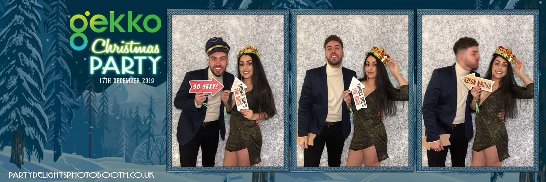 Gekko Christmas Party - Prints & Boomerangs | View more photos from the event at gallery.partydelightsphotobooth.co.uk/u/PartyDelightsPhotoBooth/Gekko-Christmas-Party-Prints-Boomerangs