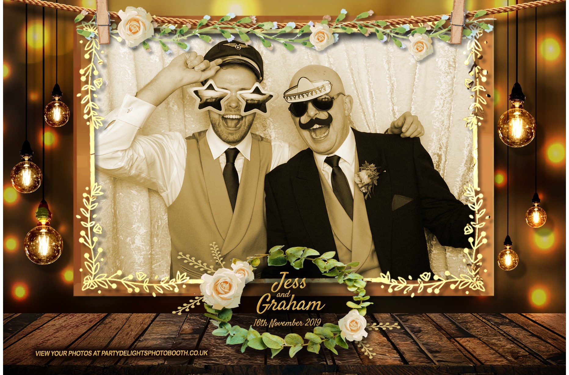 Jess and Graham's Wedding - Prints | View more photos from the event at gallery.partydelightsphotobooth.co.uk/u/PartyDelightsPhotoBooth/Jess-and-Grahams-Wedding-Prints