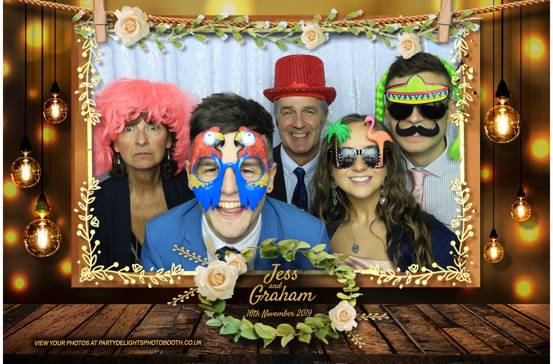 Jess and Graham's Wedding - Prints | View more photos from the event at gallery.partydelightsphotobooth.co.uk/u/PartyDelightsPhotoBooth/Jess-and-Grahams-Wedding-Prints