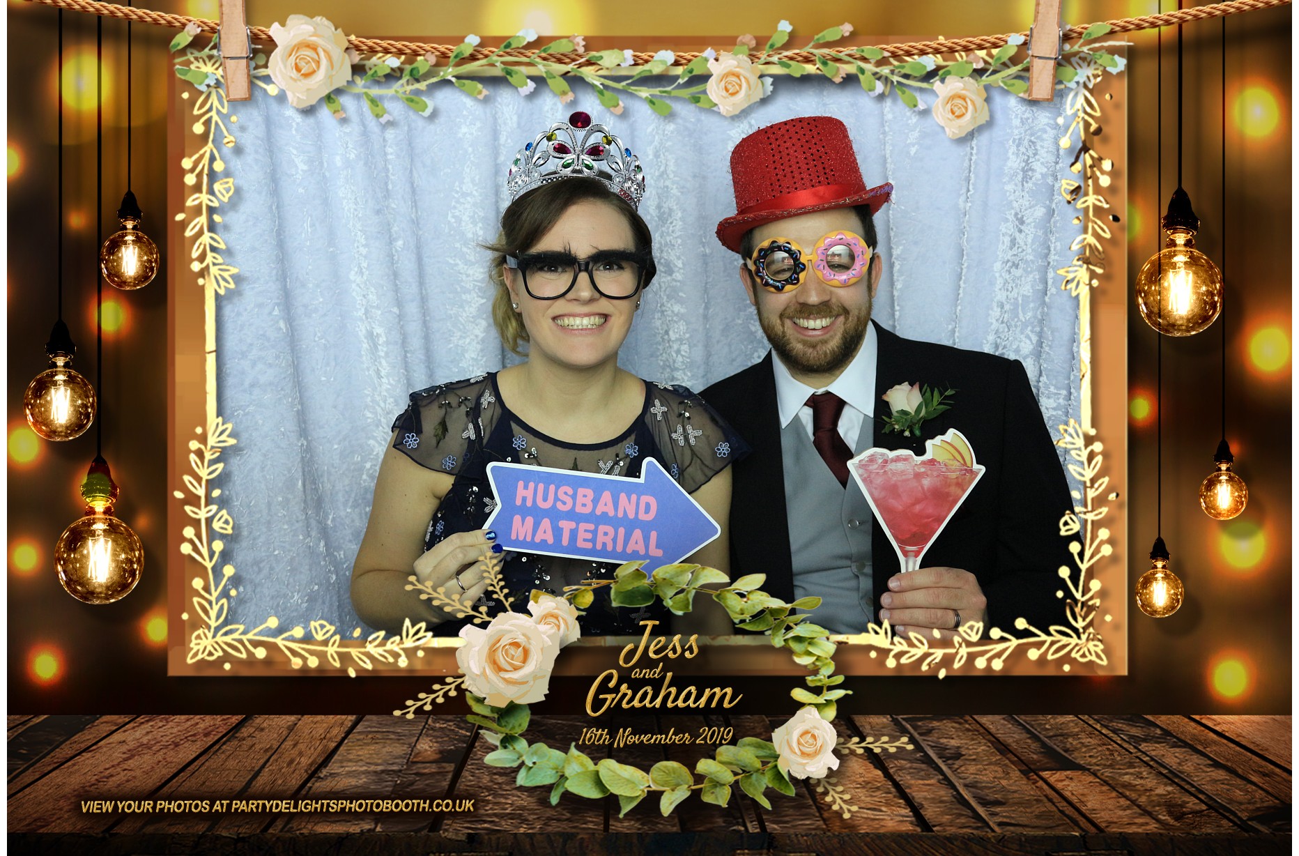 Jess and Graham's Wedding - Prints | View more photos from the event at gallery.partydelightsphotobooth.co.uk/u/PartyDelightsPhotoBooth/Jess-and-Grahams-Wedding-Prints