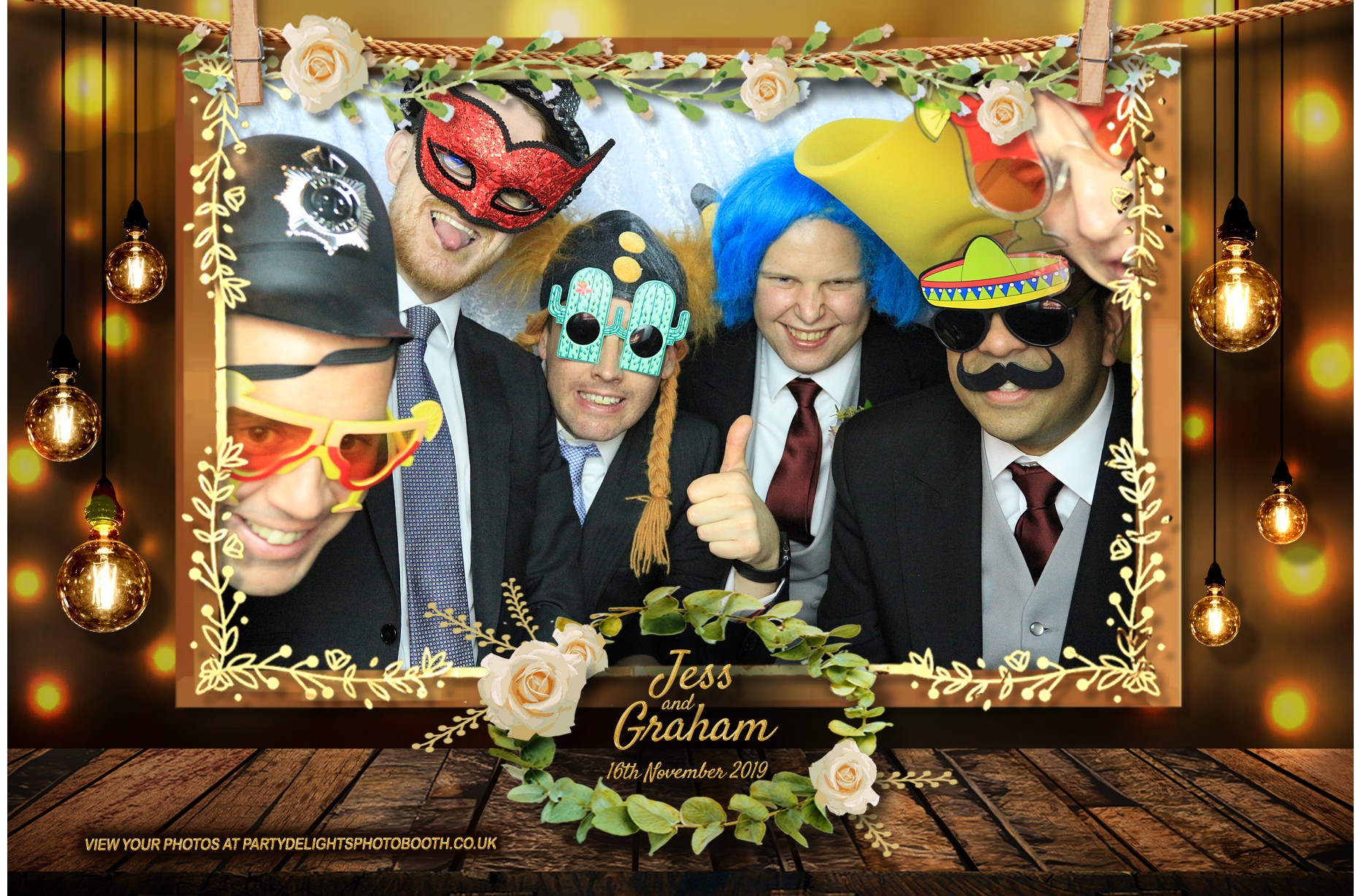 Jess and Graham's Wedding - Prints | View more photos from the event at gallery.partydelightsphotobooth.co.uk/u/PartyDelightsPhotoBooth/Jess-and-Grahams-Wedding-Prints