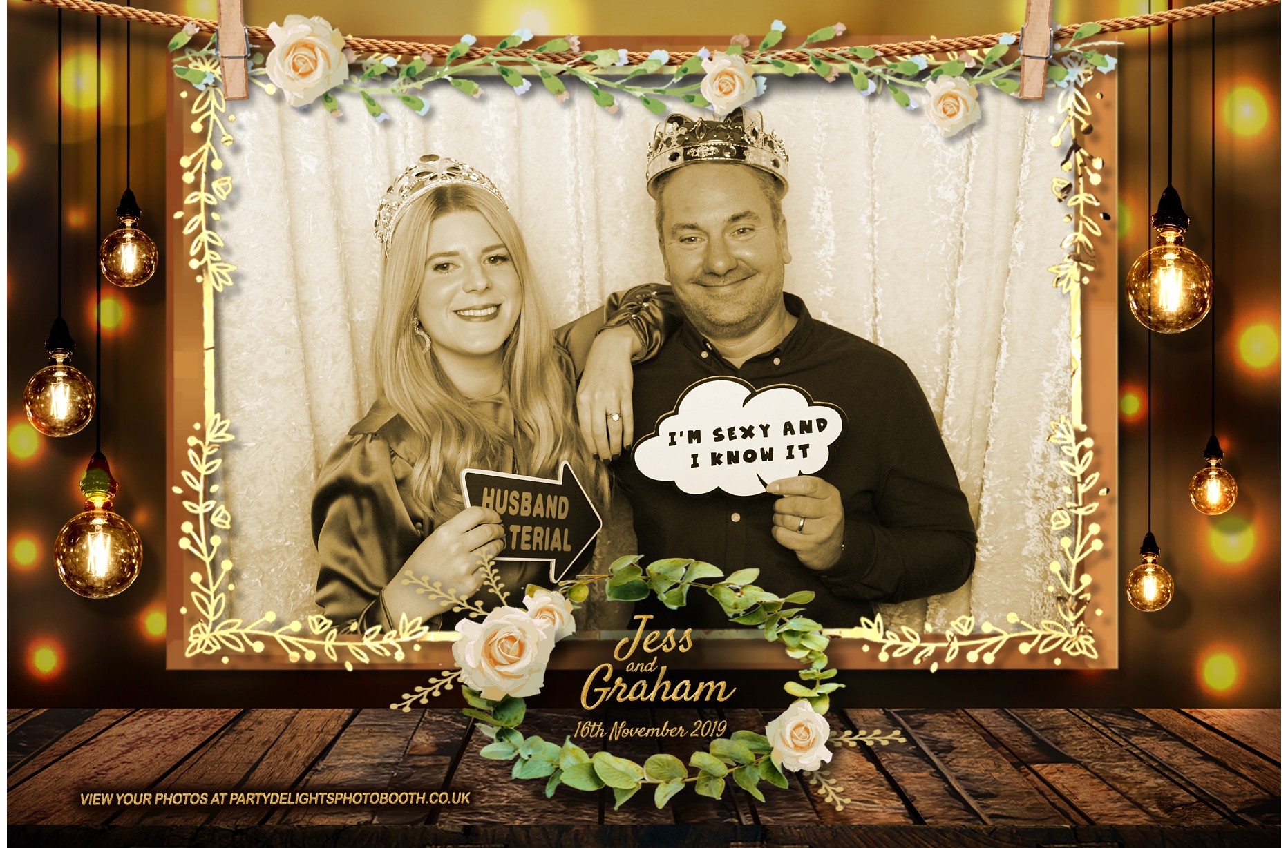 Jess and Graham's Wedding - Prints | View more photos from the event at gallery.partydelightsphotobooth.co.uk/u/PartyDelightsPhotoBooth/Jess-and-Grahams-Wedding-Prints