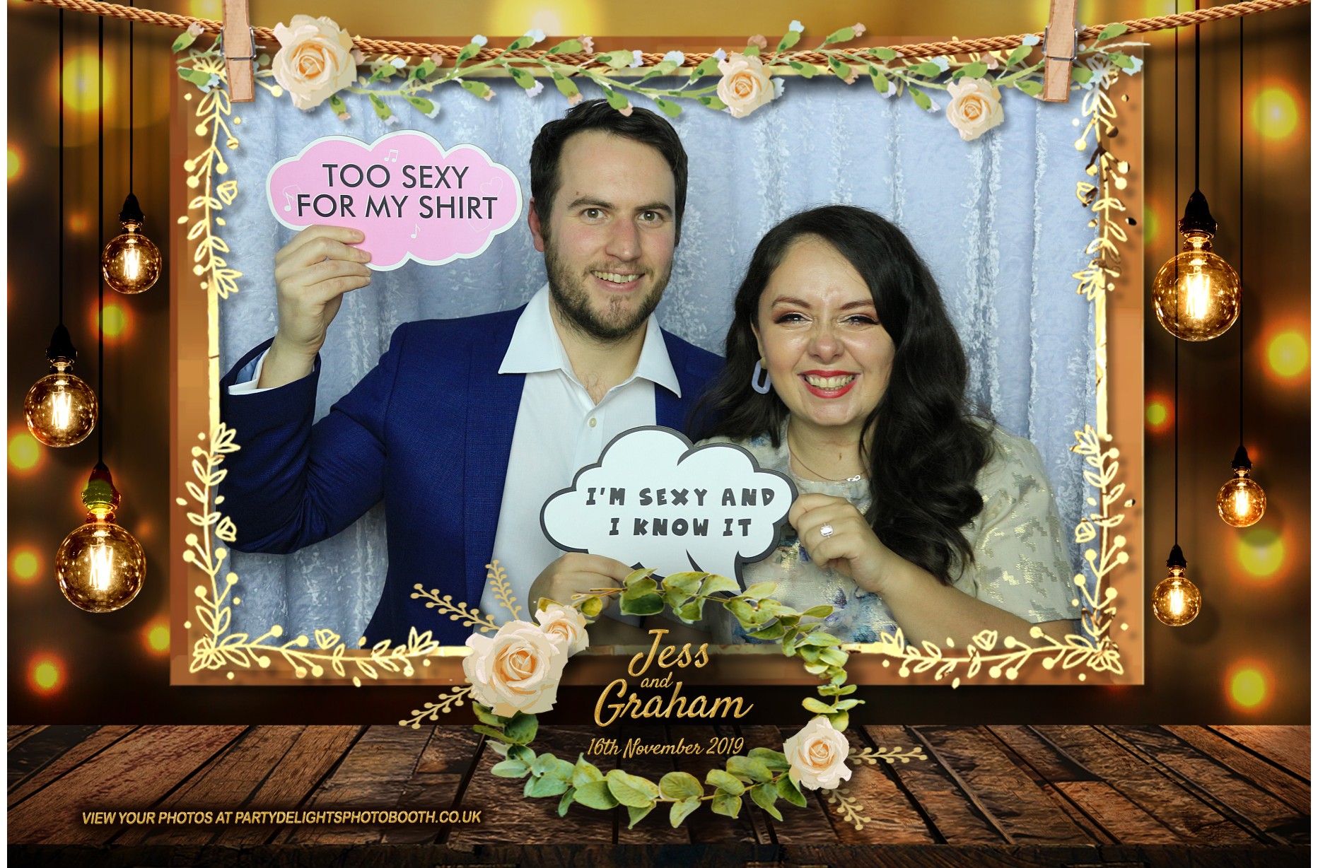 Jess and Graham's Wedding - Prints | View more photos from the event at gallery.partydelightsphotobooth.co.uk/u/PartyDelightsPhotoBooth/Jess-and-Grahams-Wedding-Prints