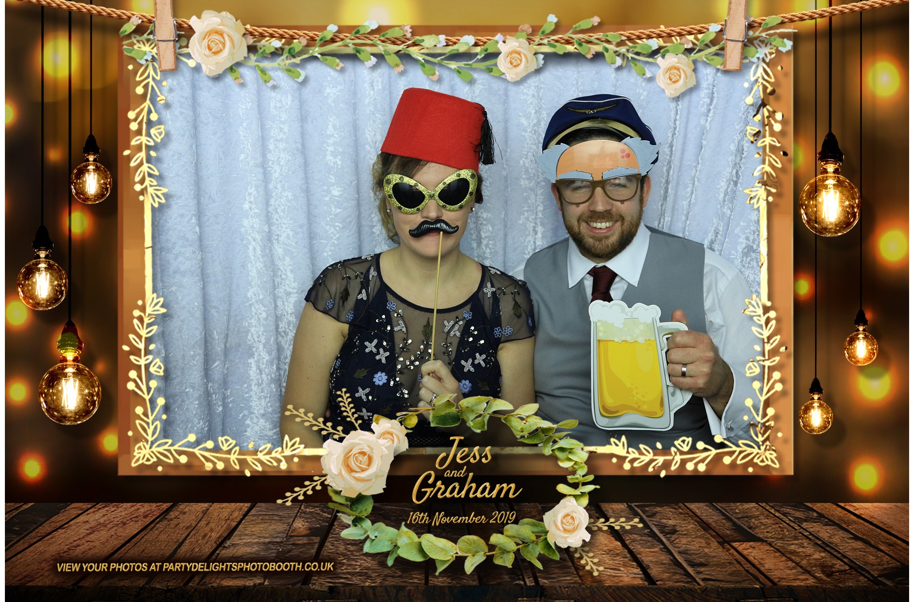 Jess and Graham's Wedding - Prints | View more photos from the event at gallery.partydelightsphotobooth.co.uk/u/PartyDelightsPhotoBooth/Jess-and-Grahams-Wedding-Prints