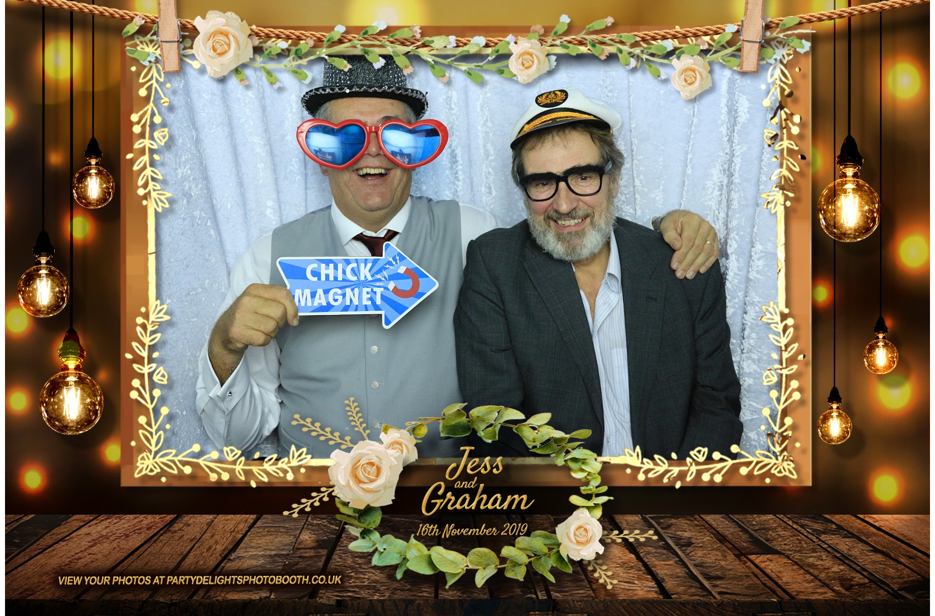 Jess and Graham's Wedding - Prints | View more photos from the event at gallery.partydelightsphotobooth.co.uk/u/PartyDelightsPhotoBooth/Jess-and-Grahams-Wedding-Prints
