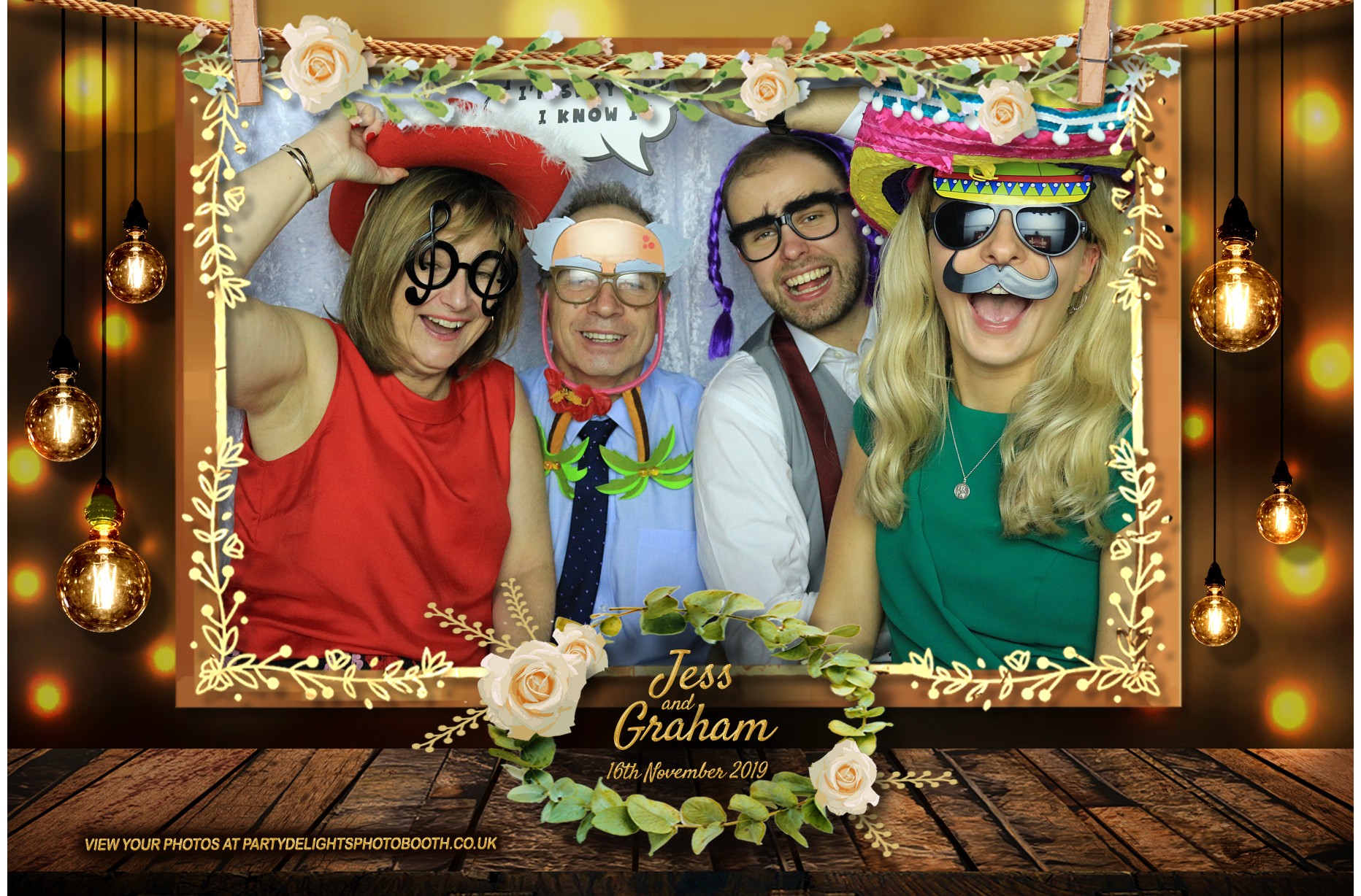Jess and Graham's Wedding - Prints | View more photos from the event at gallery.partydelightsphotobooth.co.uk/u/PartyDelightsPhotoBooth/Jess-and-Grahams-Wedding-Prints