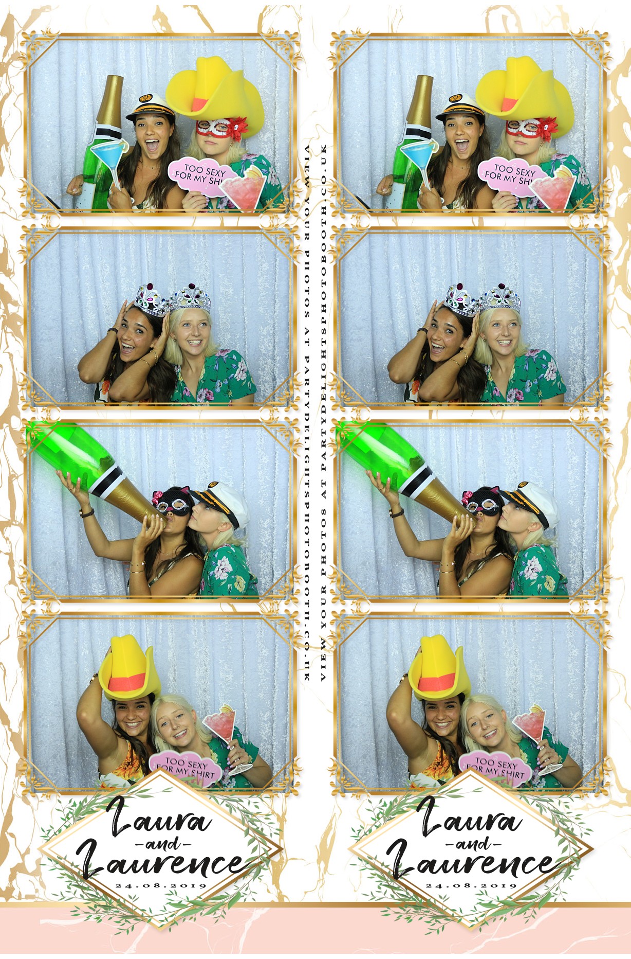 Laurence and Laura's Wedding - Prints | View more photos from the event at gallery.partydelightsphotobooth.co.uk/u/PartyDelightsPhotoBooth/Laurence-and-Lauras-Wedding-Prints