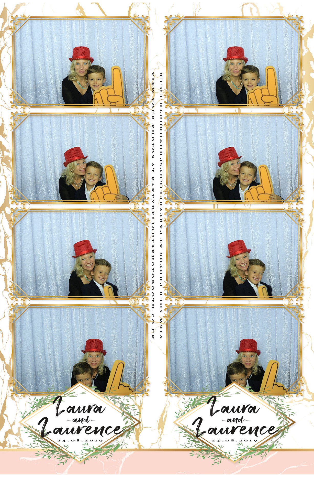 Laurence and Laura's Wedding - Prints | View more photos from the event at gallery.partydelightsphotobooth.co.uk/u/PartyDelightsPhotoBooth/Laurence-and-Lauras-Wedding-Prints