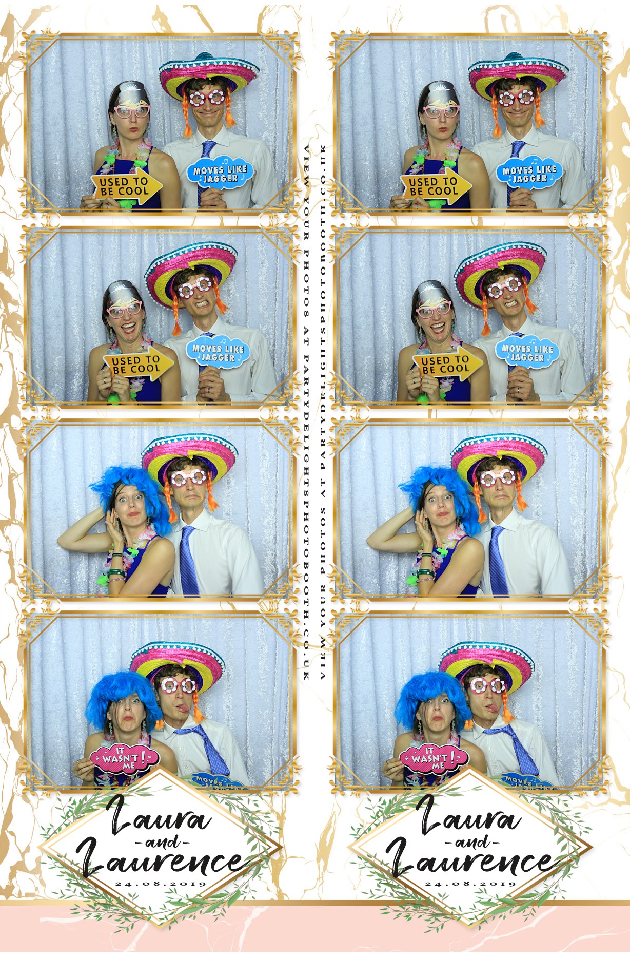 Laurence and Laura's Wedding - Prints | View more photos from the event at gallery.partydelightsphotobooth.co.uk/u/PartyDelightsPhotoBooth/Laurence-and-Lauras-Wedding-Prints