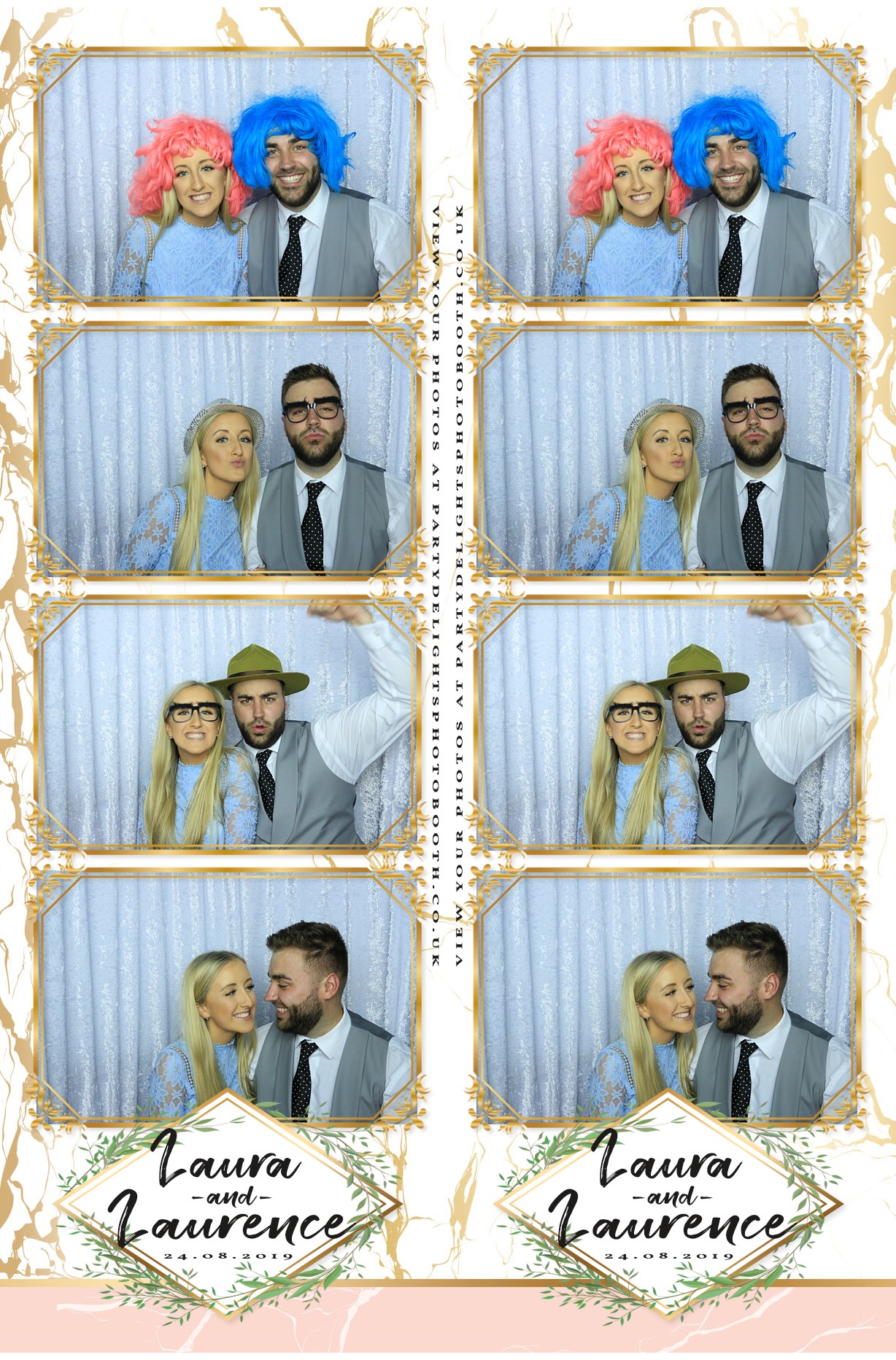 Laurence and Laura's Wedding - Prints | View more photos from the event at gallery.partydelightsphotobooth.co.uk/u/PartyDelightsPhotoBooth/Laurence-and-Lauras-Wedding-Prints