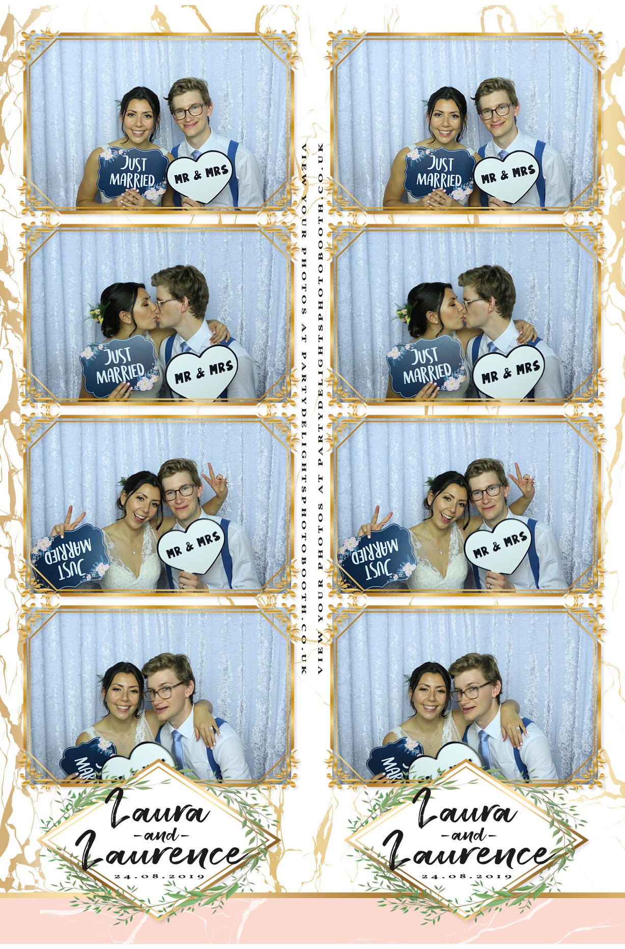 Laurence and Laura's Wedding - Prints | View more photos from the event at gallery.partydelightsphotobooth.co.uk/u/PartyDelightsPhotoBooth/Laurence-and-Lauras-Wedding-Prints