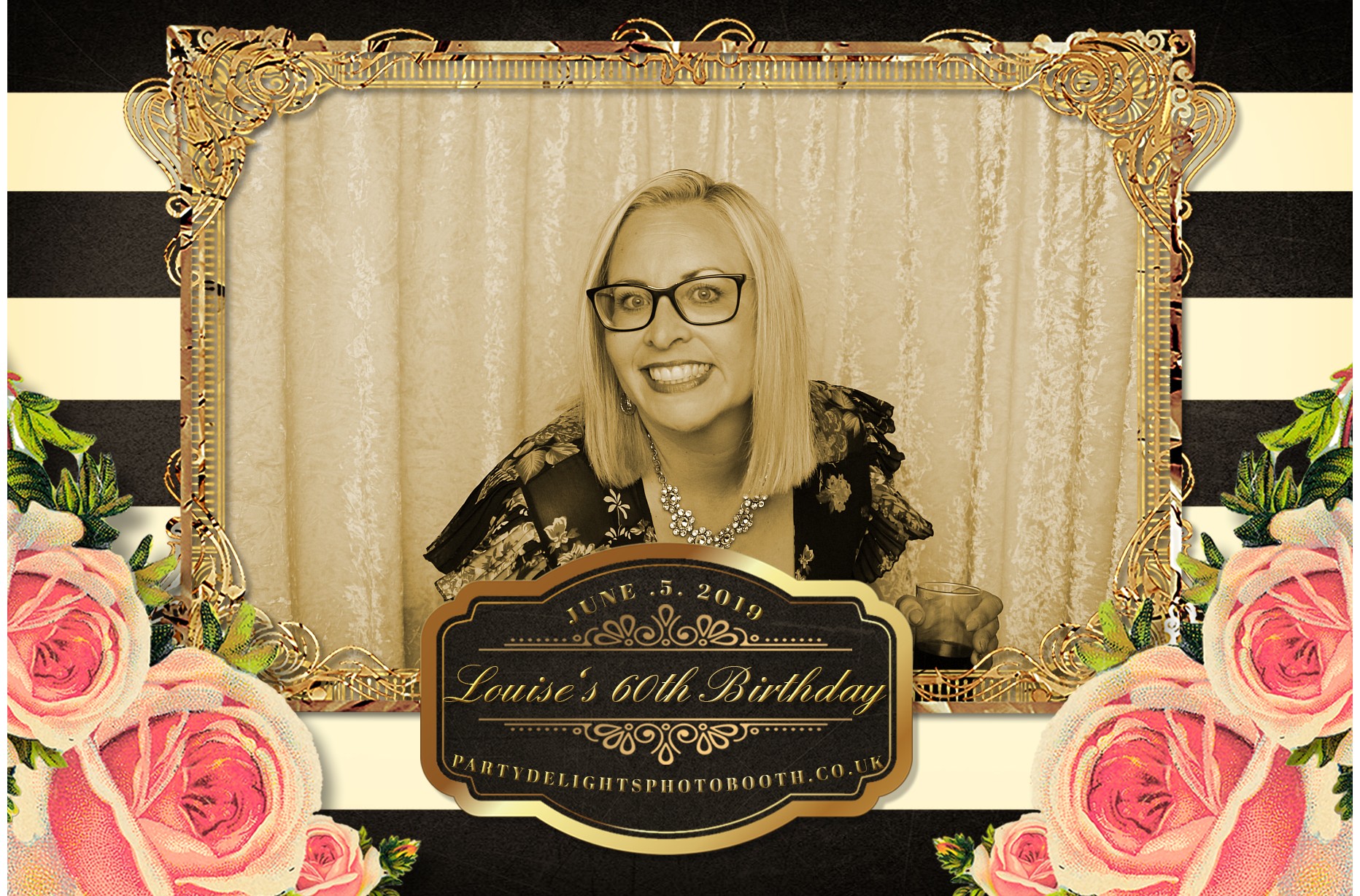 Louise's 60th Birthday Party - Prints | View more photos from the event at gallery.partydelightsphotobooth.co.uk/u/PartyDelightsPhotoBooth/Louises-60th-Birthday-Party-Prints