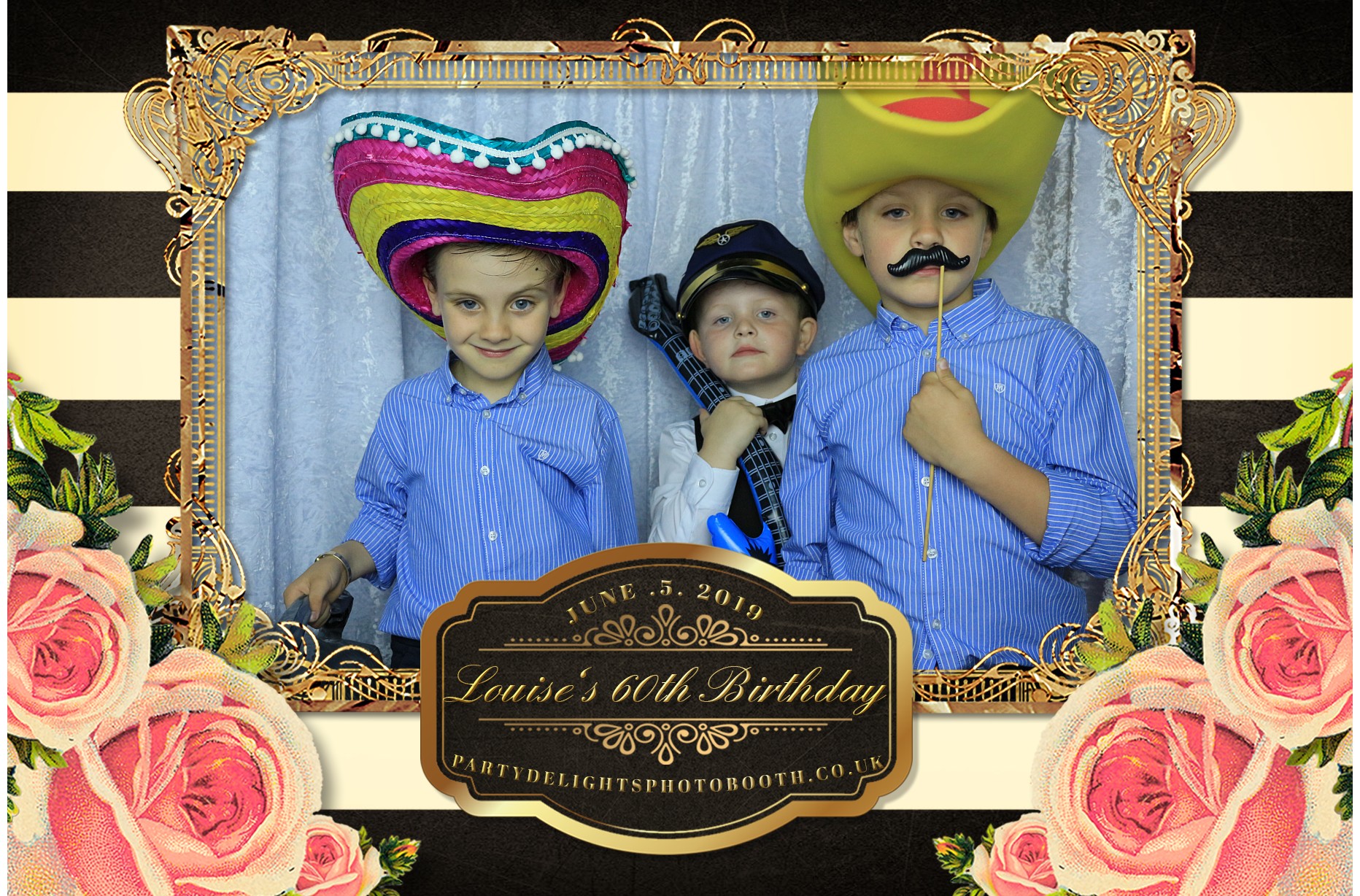 Louise's 60th Birthday Party - Prints | View more photos from the event at gallery.partydelightsphotobooth.co.uk/u/PartyDelightsPhotoBooth/Louises-60th-Birthday-Party-Prints