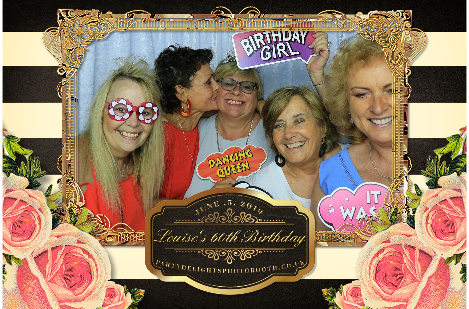 Louise's 60th Birthday Party - Prints | View more photos from the event at gallery.partydelightsphotobooth.co.uk/u/PartyDelightsPhotoBooth/Louises-60th-Birthday-Party-Prints