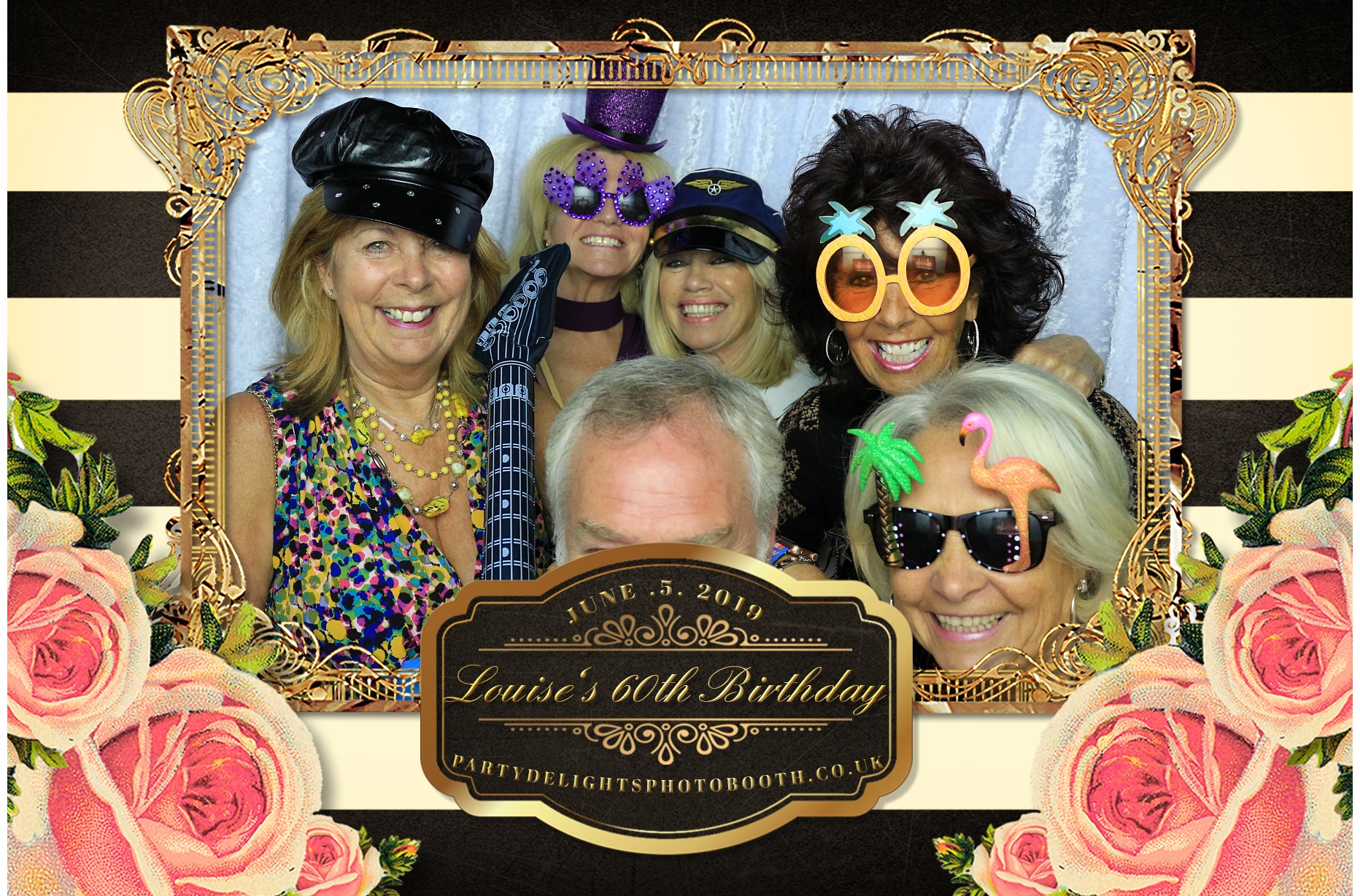 Louise's 60th Birthday Party - Prints | View more photos from the event at gallery.partydelightsphotobooth.co.uk/u/PartyDelightsPhotoBooth/Louises-60th-Birthday-Party-Prints