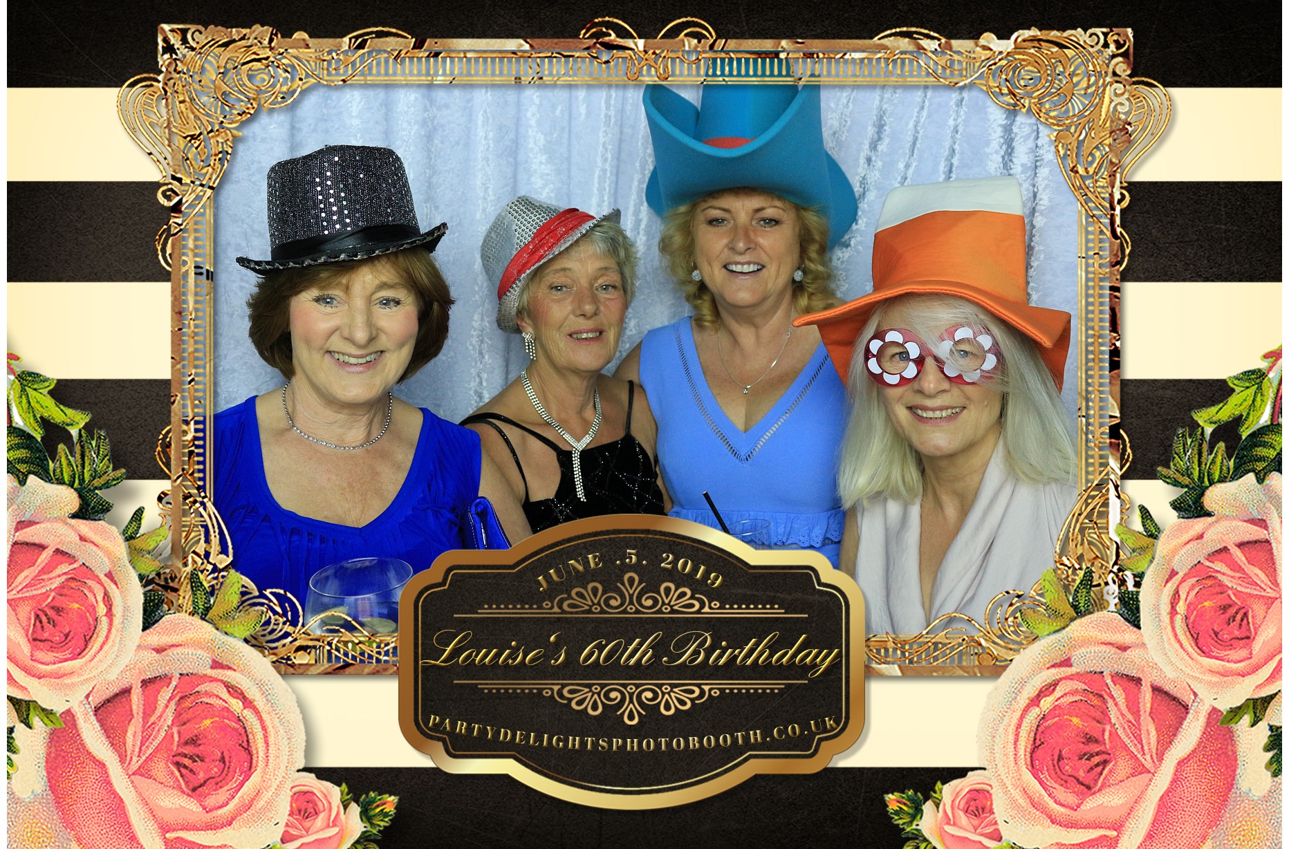 Louise's 60th Birthday Party - Prints | View more photos from the event at gallery.partydelightsphotobooth.co.uk/u/PartyDelightsPhotoBooth/Louises-60th-Birthday-Party-Prints