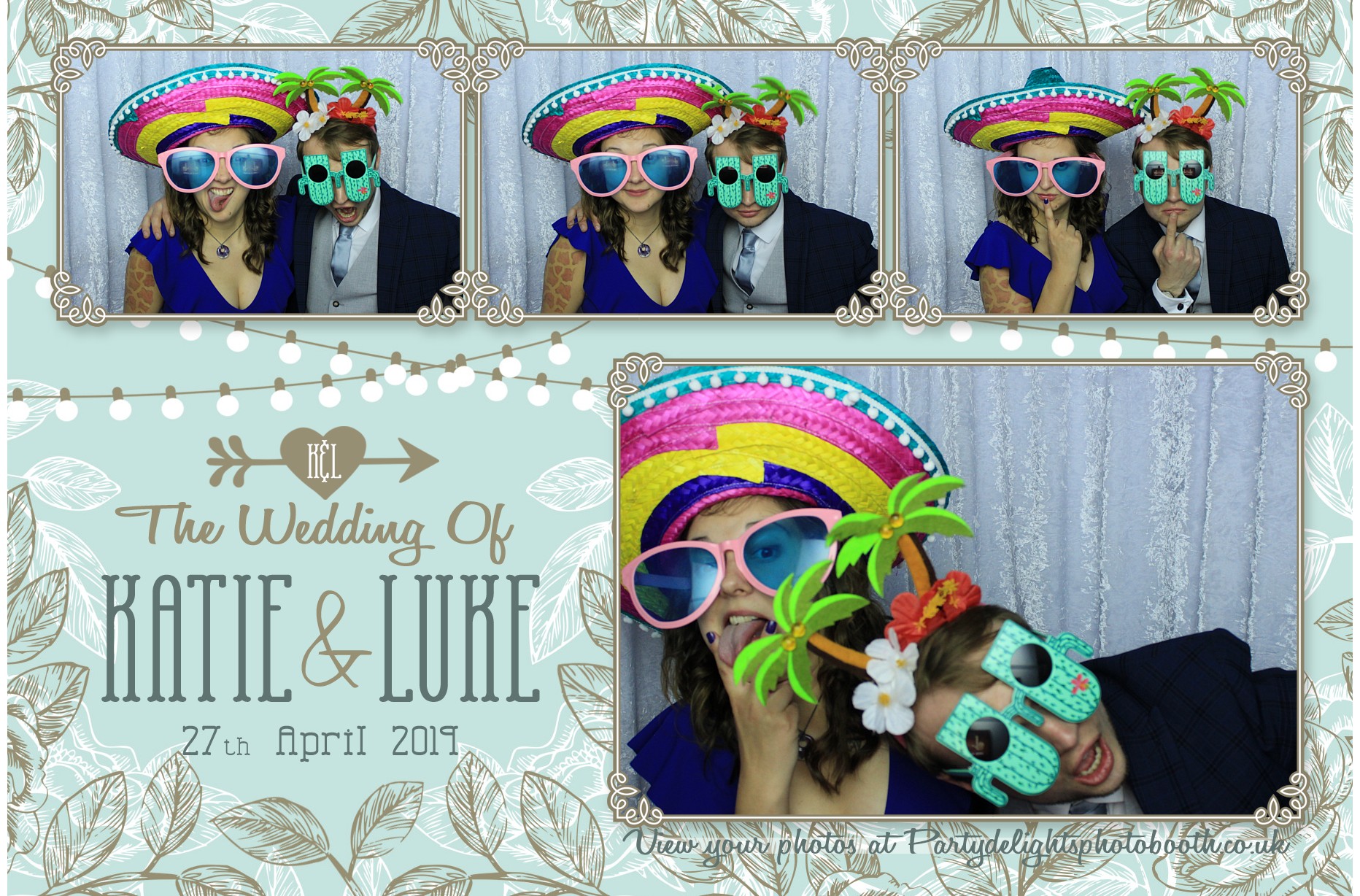 Luke and Katie's Wedding - Prints | View more photos from the event at gallery.partydelightsphotobooth.co.uk/u/PartyDelightsPhotoBooth/Luke-and-Katies-Wedding-Prints