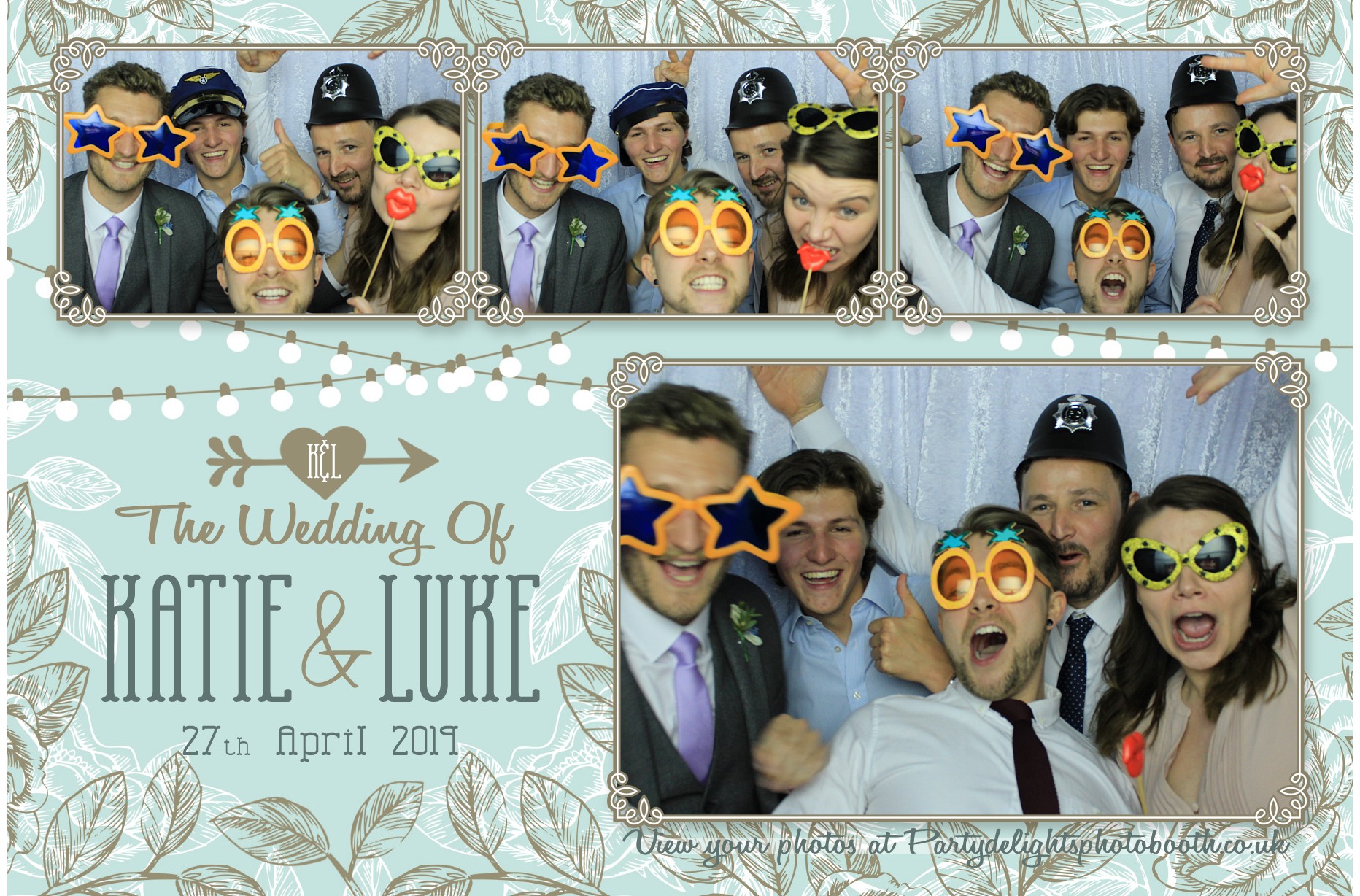 Luke and Katie's Wedding - Prints | View more photos from the event at gallery.partydelightsphotobooth.co.uk/u/PartyDelightsPhotoBooth/Luke-and-Katies-Wedding-Prints