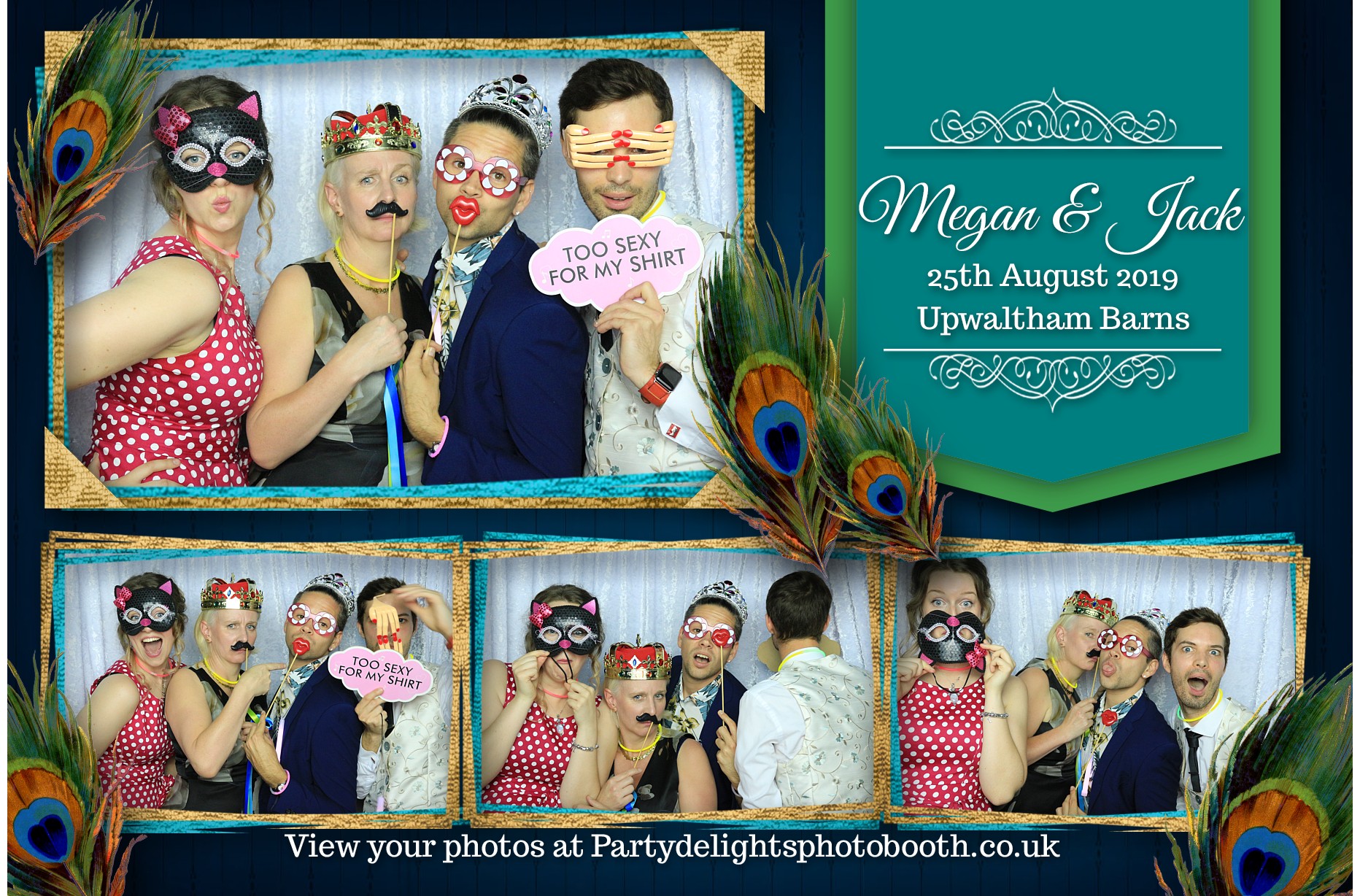 Meg & Jack Wedding - Prints | View more photos from the event at gallery.partydelightsphotobooth.co.uk/u/PartyDelightsPhotoBooth/Meg-Jack-Wedding-Prints