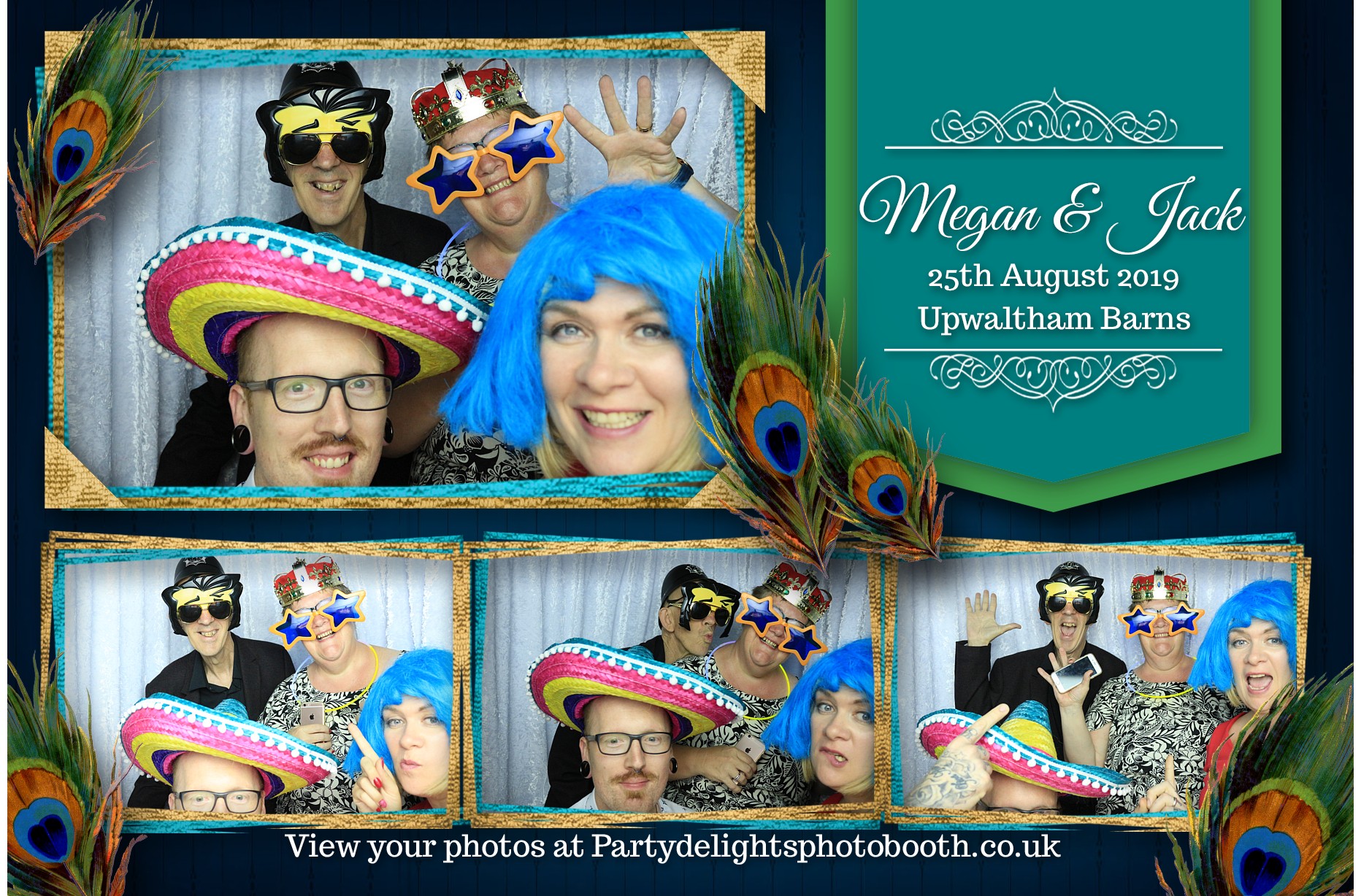 Meg & Jack Wedding - Prints | View more photos from the event at gallery.partydelightsphotobooth.co.uk/u/PartyDelightsPhotoBooth/Meg-Jack-Wedding-Prints
