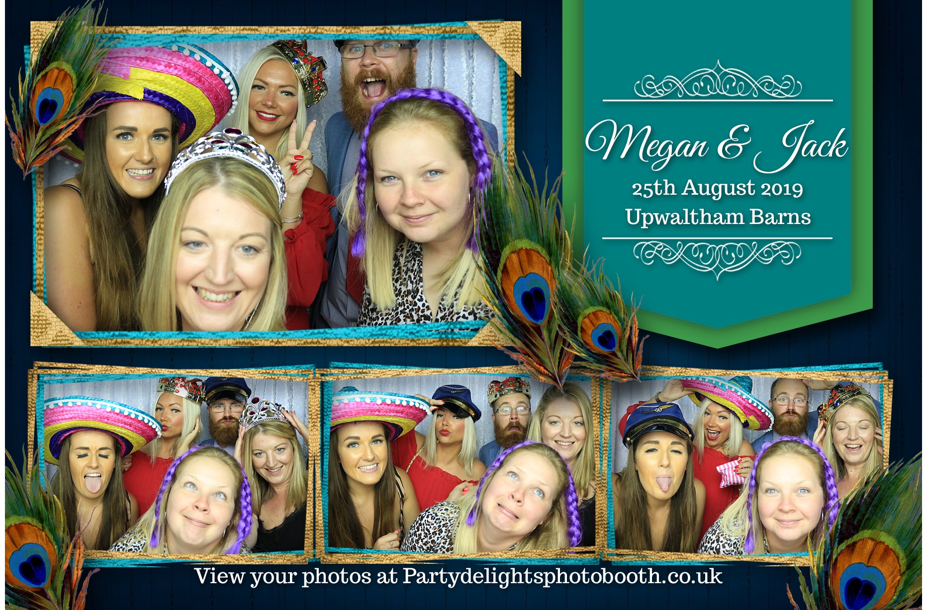 Meg & Jack Wedding - Prints | View more photos from the event at gallery.partydelightsphotobooth.co.uk/u/PartyDelightsPhotoBooth/Meg-Jack-Wedding-Prints