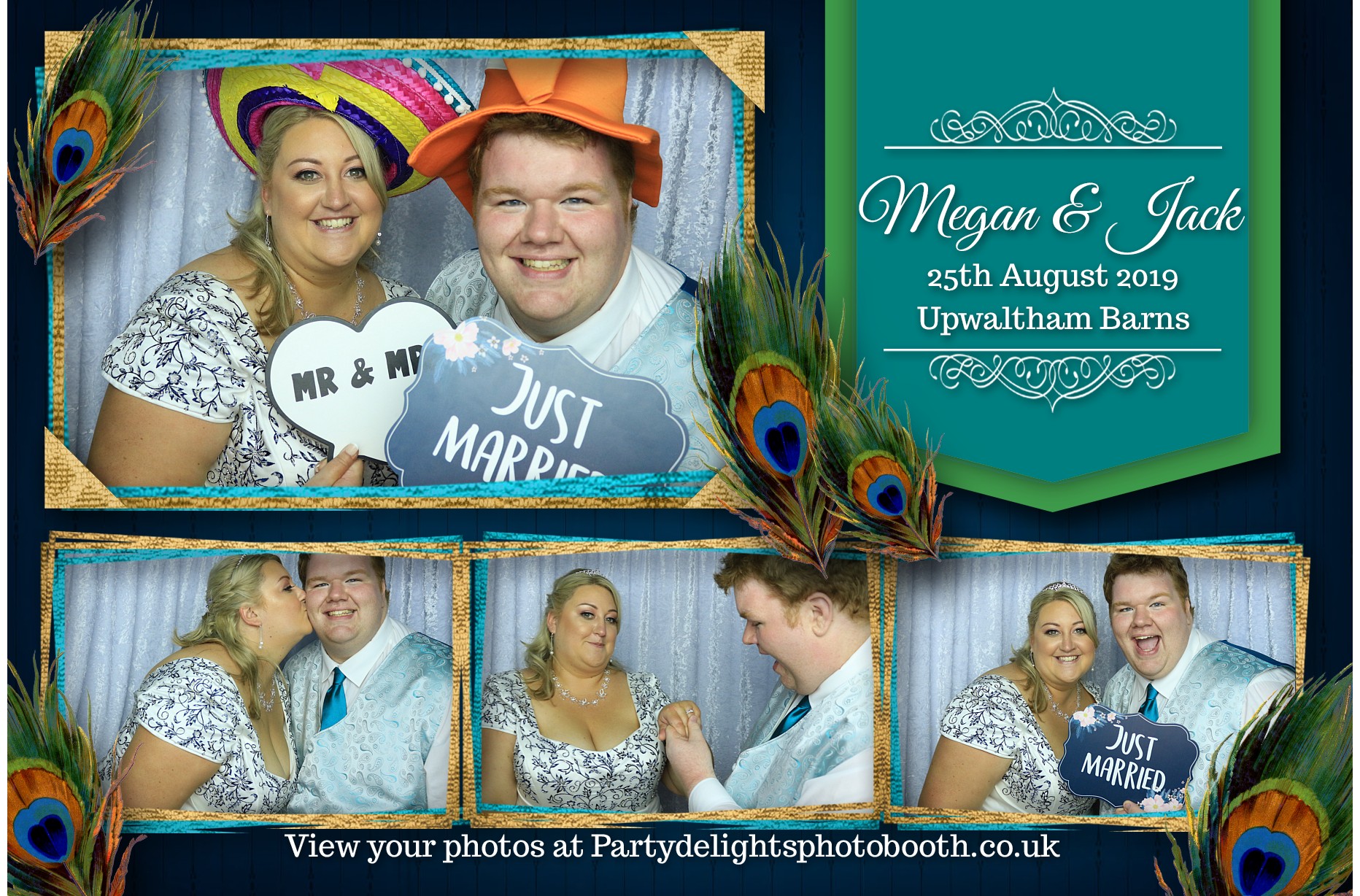 Meg & Jack Wedding - Prints | View more photos from the event at gallery.partydelightsphotobooth.co.uk/u/PartyDelightsPhotoBooth/Meg-Jack-Wedding-Prints