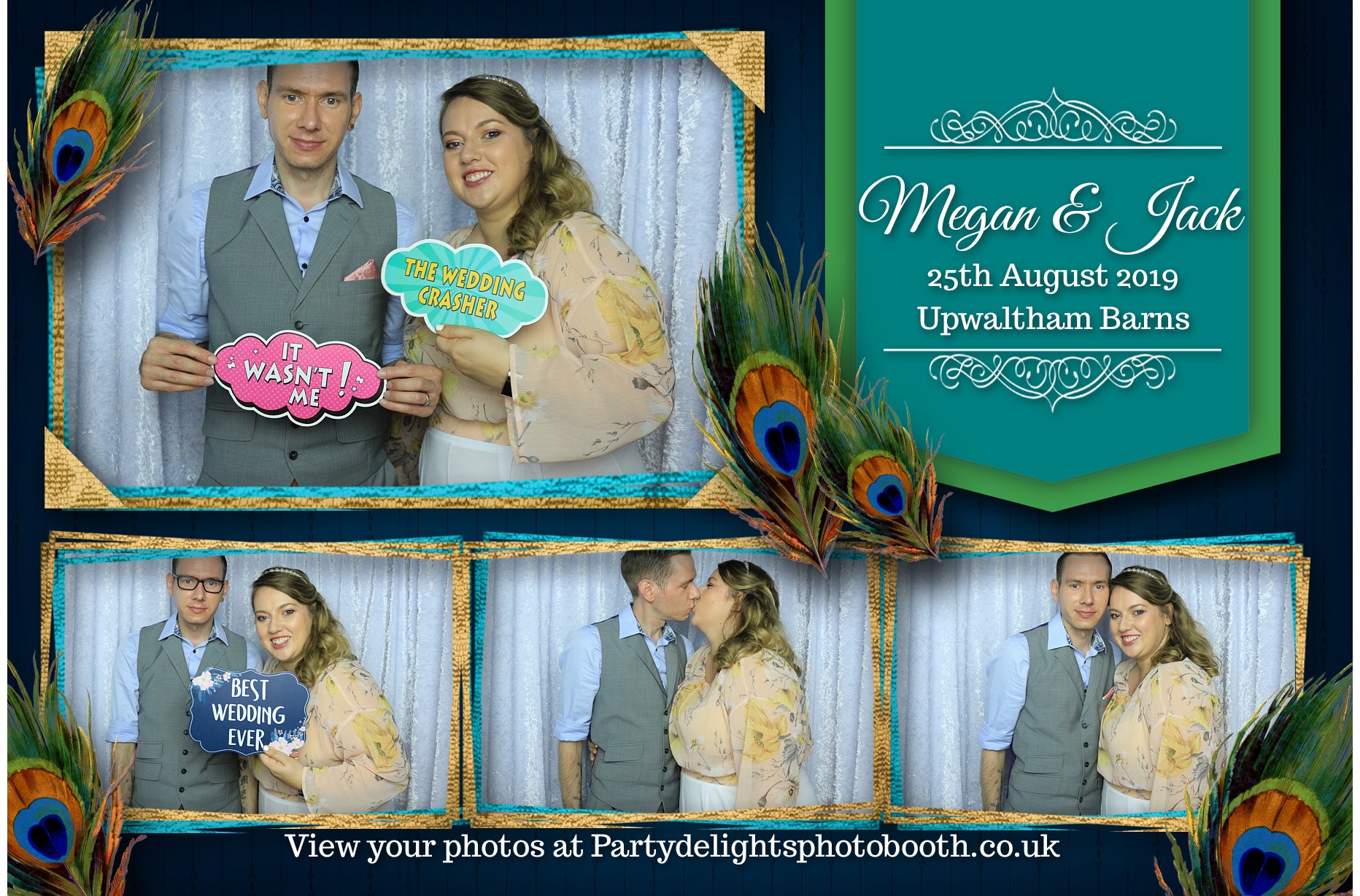 Meg & Jack Wedding - Prints | View more photos from the event at gallery.partydelightsphotobooth.co.uk/u/PartyDelightsPhotoBooth/Meg-Jack-Wedding-Prints