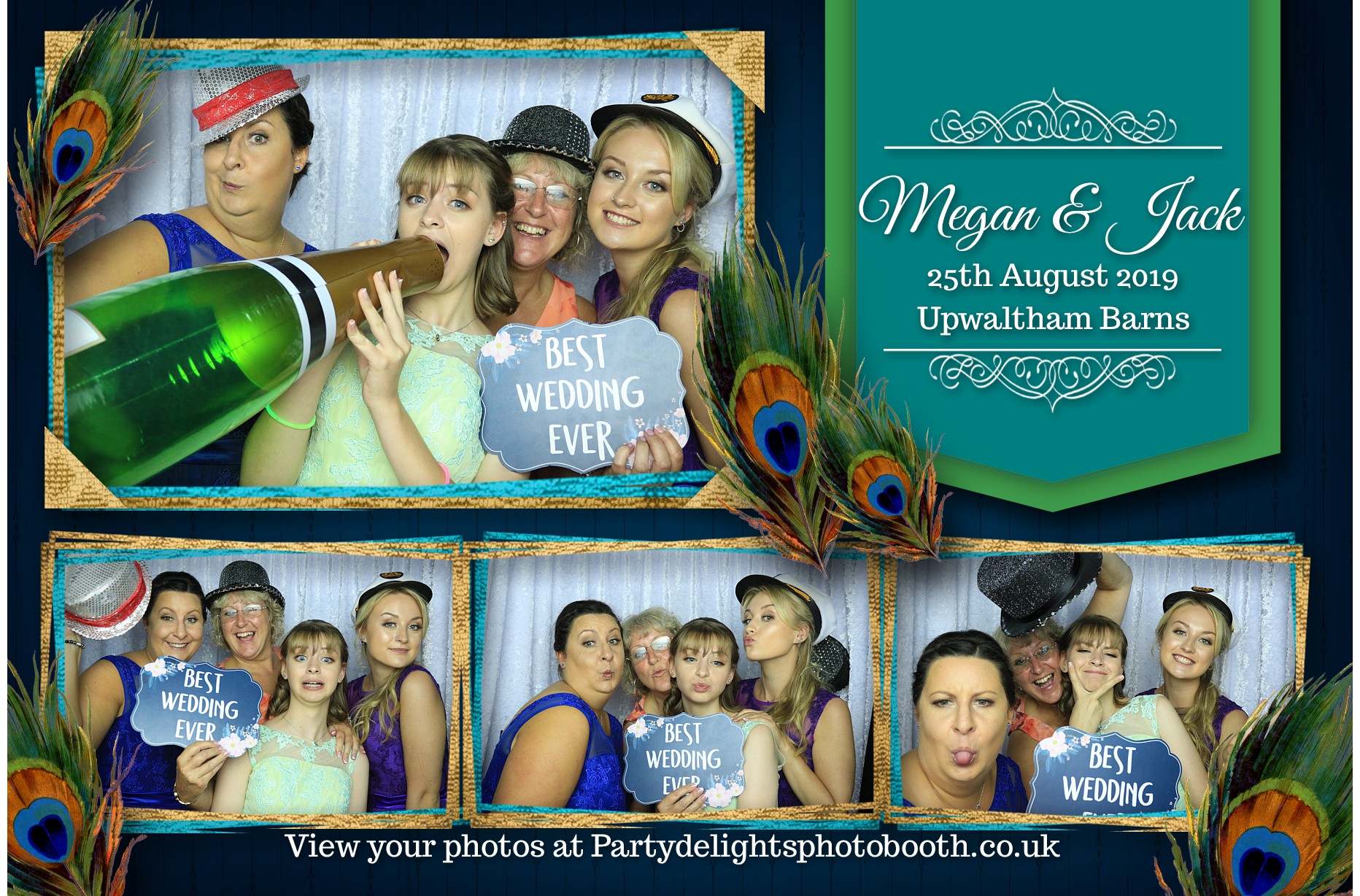 Meg & Jack Wedding - Prints | View more photos from the event at gallery.partydelightsphotobooth.co.uk/u/PartyDelightsPhotoBooth/Meg-Jack-Wedding-Prints