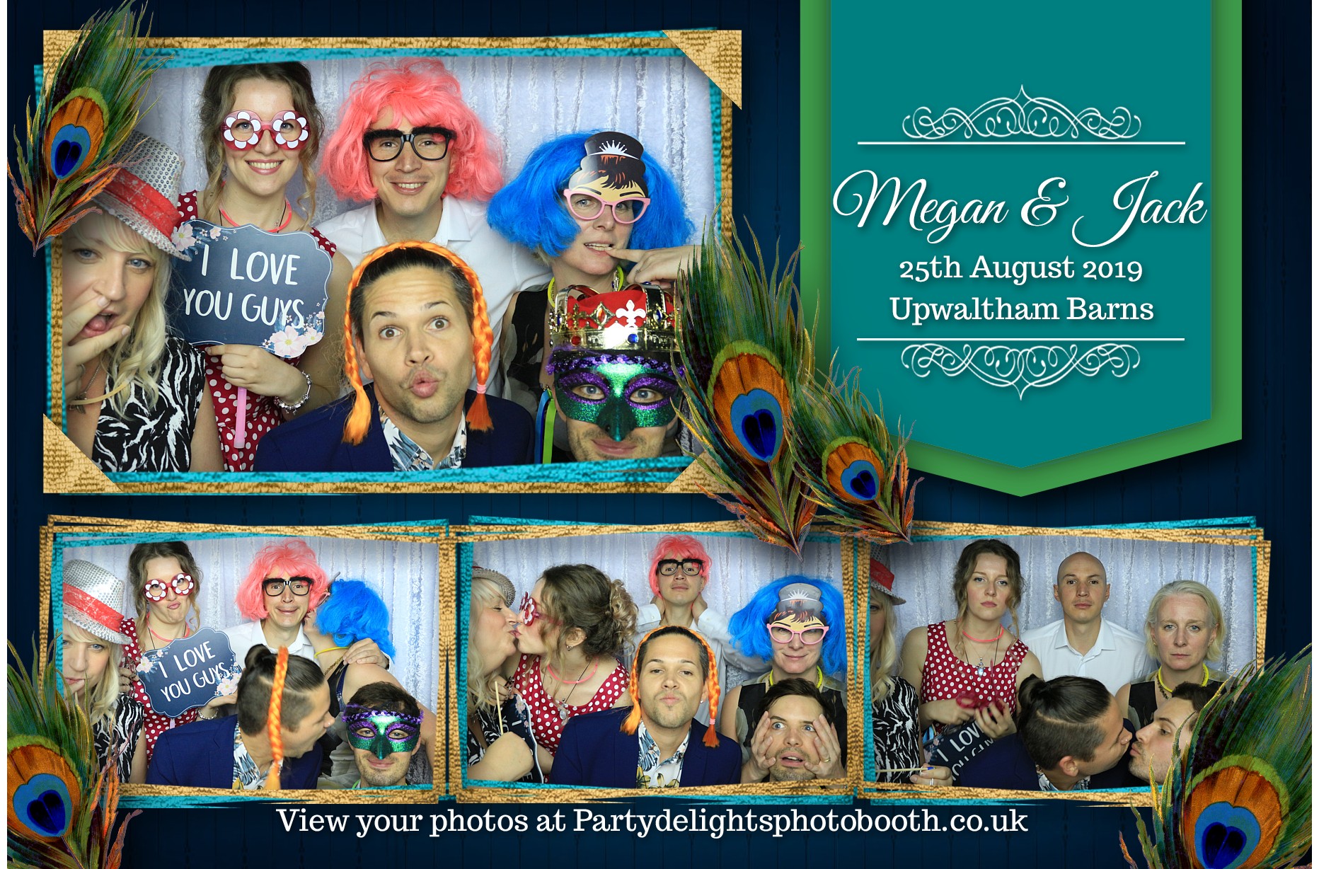 Meg & Jack Wedding - Prints | View more photos from the event at gallery.partydelightsphotobooth.co.uk/u/PartyDelightsPhotoBooth/Meg-Jack-Wedding-Prints
