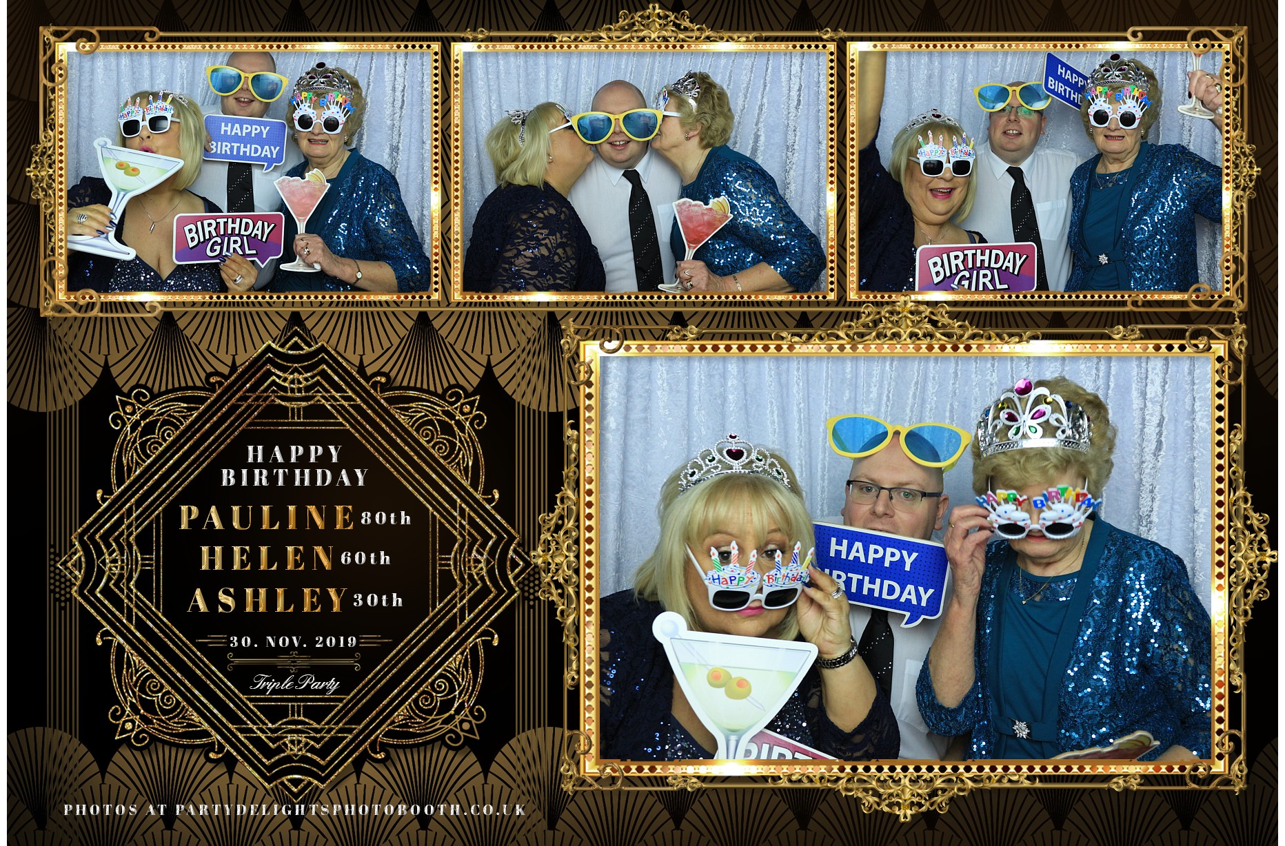 Pauline, Helen & Ashley Triple Party - Prints | View more photos from the event at gallery.partydelightsphotobooth.co.uk/u/PartyDelightsPhotoBooth/Pauline-Helen-Ashley-Triple-Party-Prints