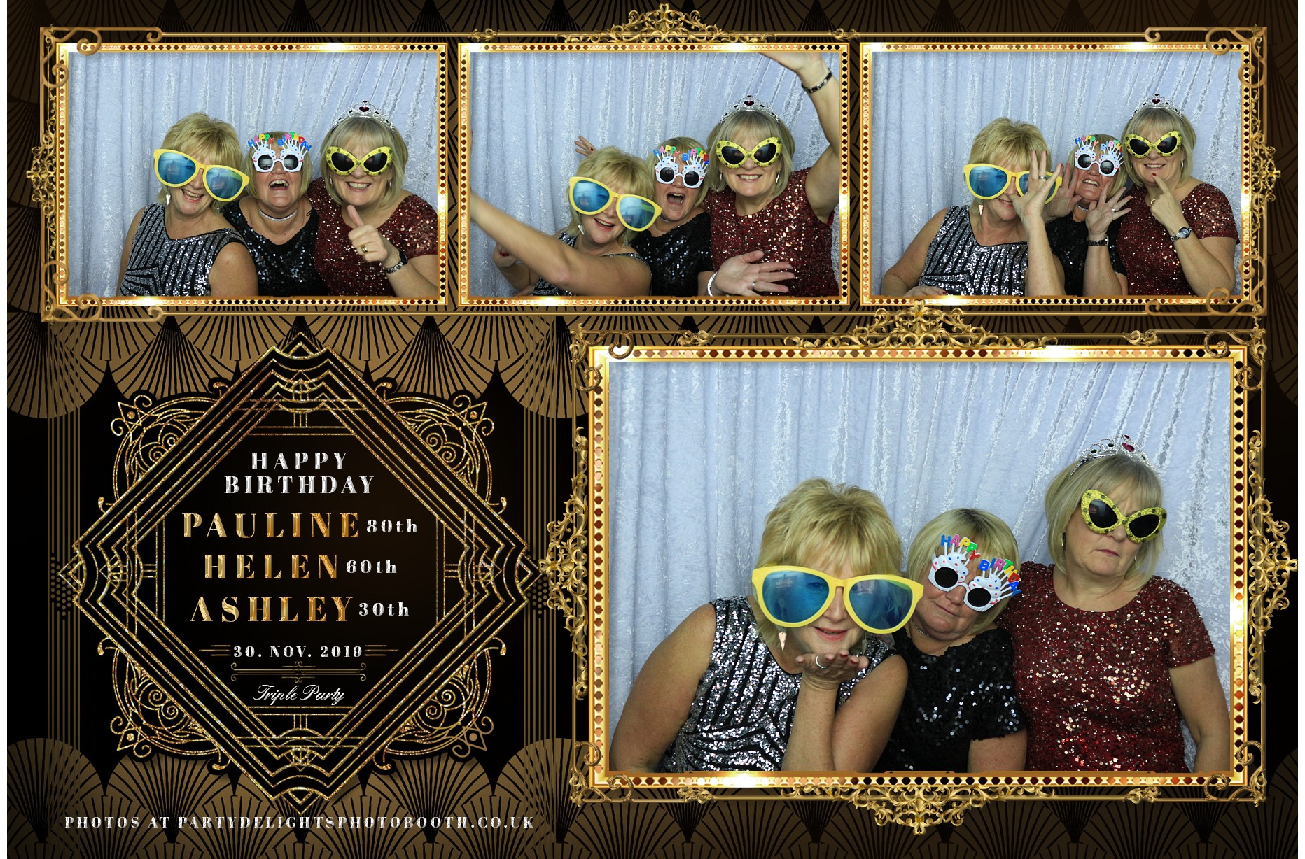 Pauline, Helen & Ashley Triple Party - Prints | View more photos from the event at gallery.partydelightsphotobooth.co.uk/u/PartyDelightsPhotoBooth/Pauline-Helen-Ashley-Triple-Party-Prints