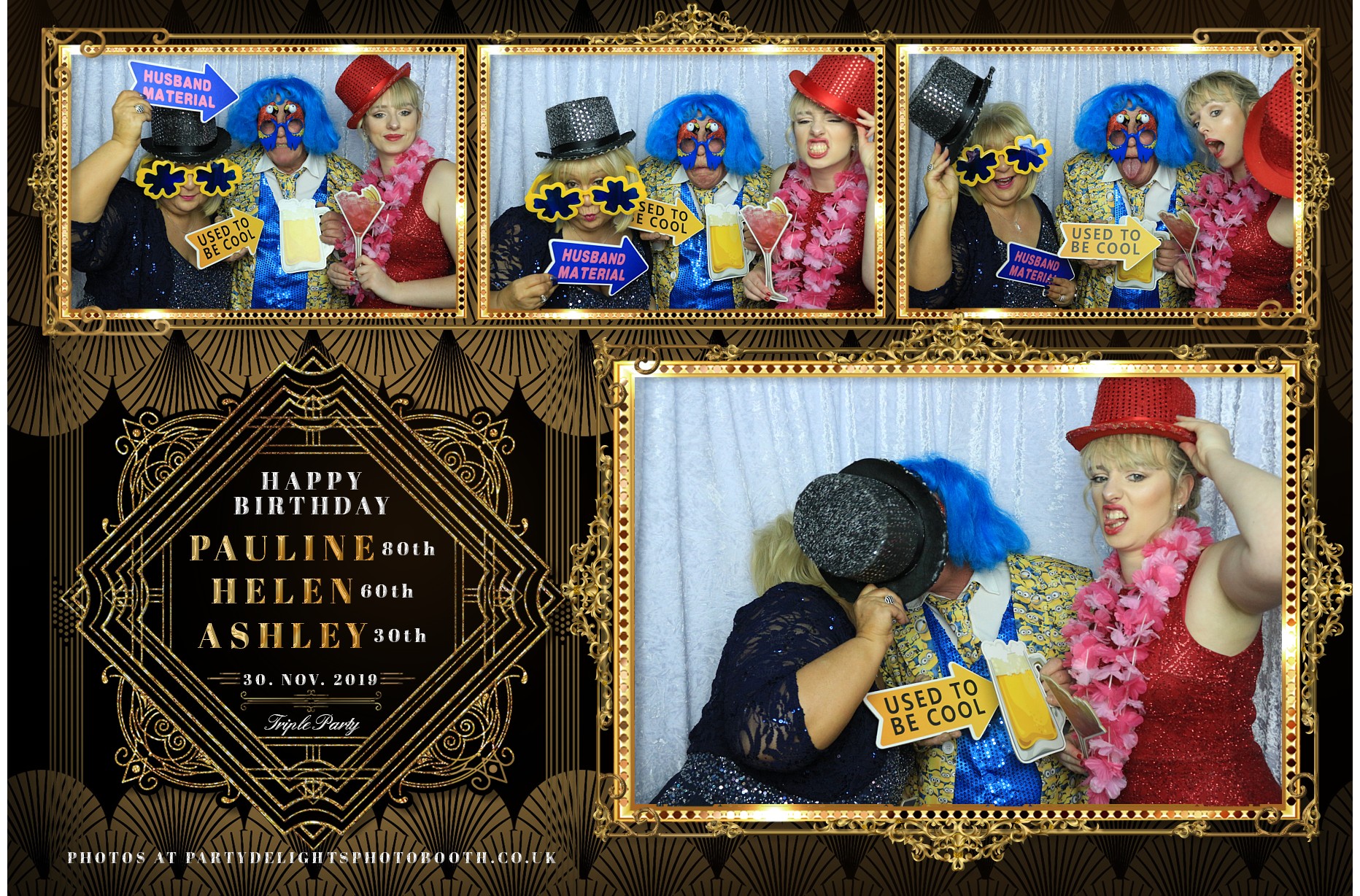 Pauline, Helen & Ashley Triple Party - Prints | View more photos from the event at gallery.partydelightsphotobooth.co.uk/u/PartyDelightsPhotoBooth/Pauline-Helen-Ashley-Triple-Party-Prints