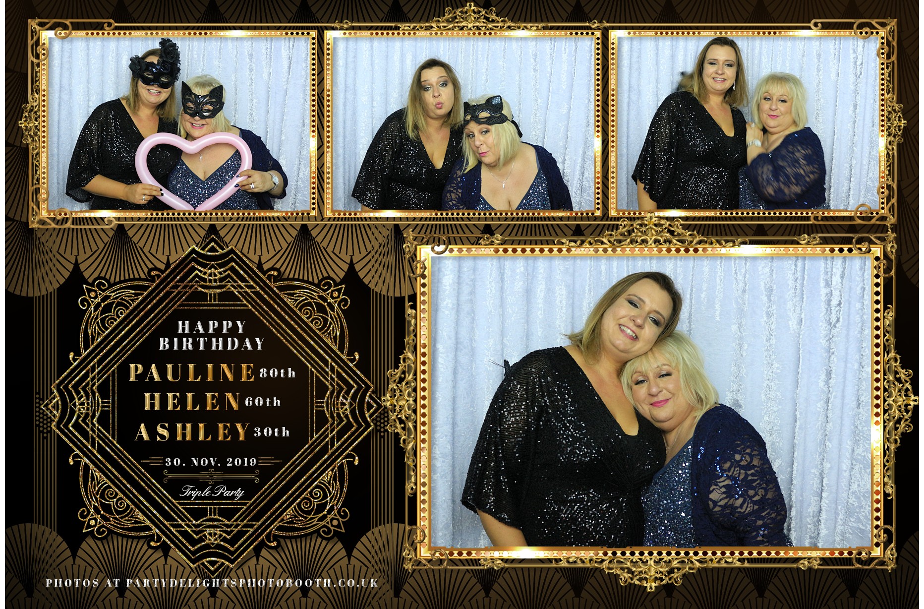 Pauline, Helen & Ashley Triple Party - Prints | View more photos from the event at gallery.partydelightsphotobooth.co.uk/u/PartyDelightsPhotoBooth/Pauline-Helen-Ashley-Triple-Party-Prints