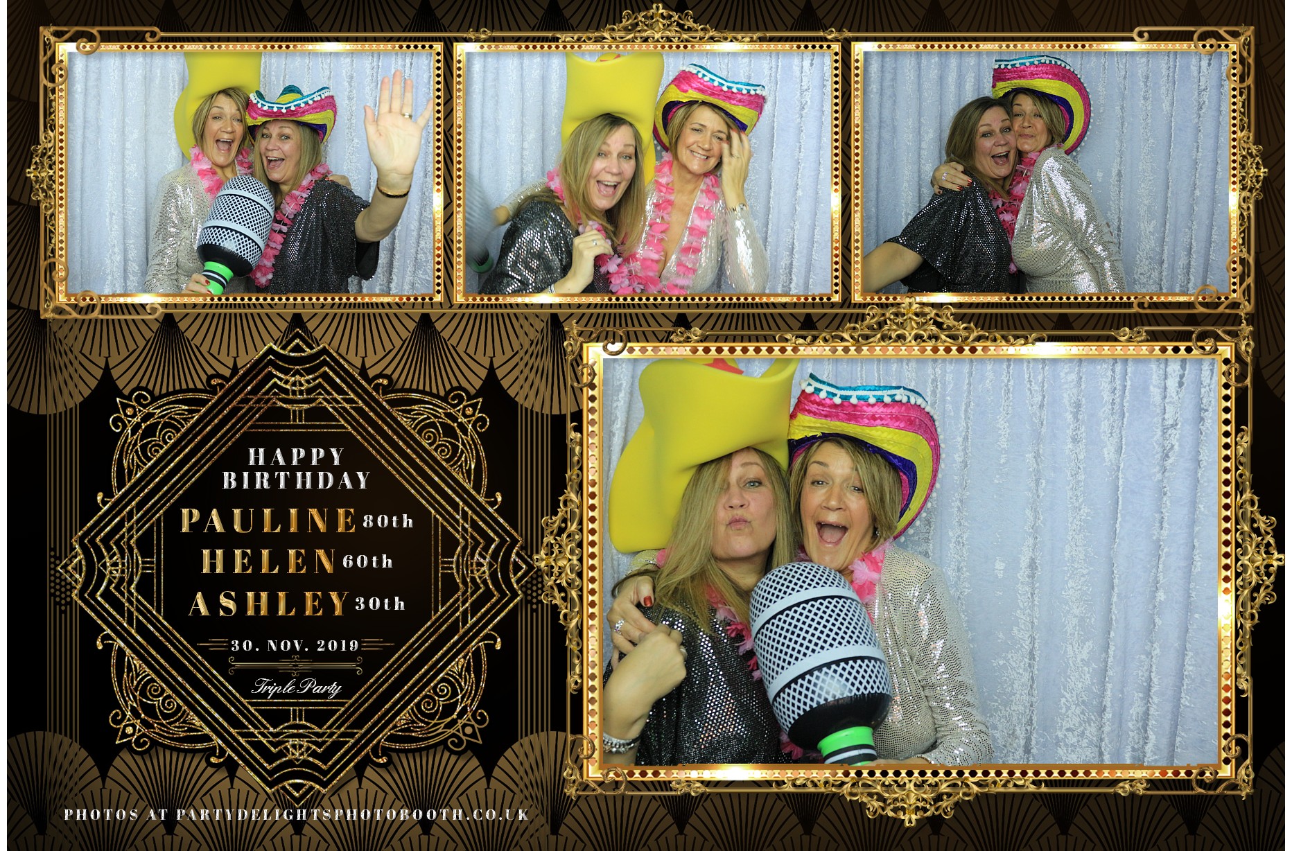 Pauline, Helen & Ashley Triple Party - Prints | View more photos from the event at gallery.partydelightsphotobooth.co.uk/u/PartyDelightsPhotoBooth/Pauline-Helen-Ashley-Triple-Party-Prints