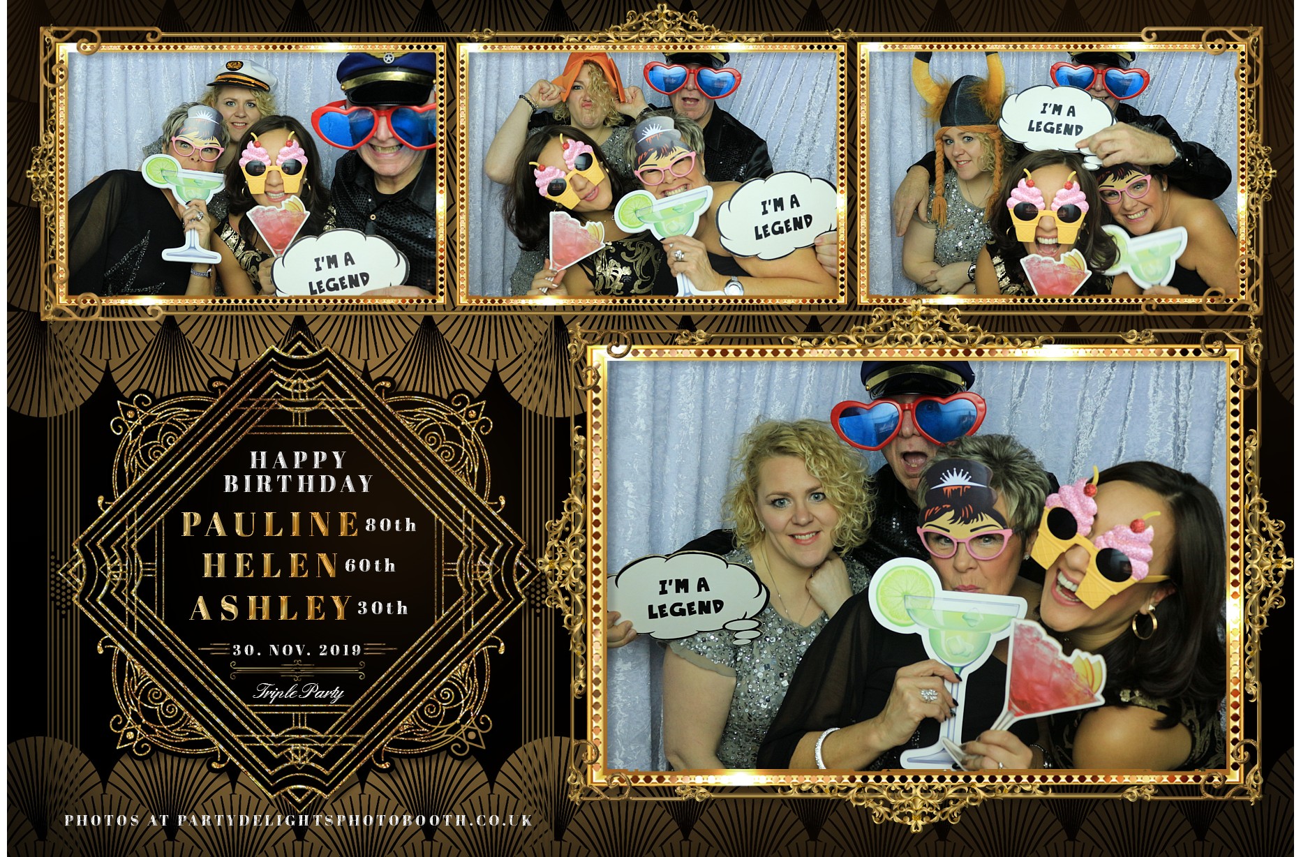 Pauline, Helen & Ashley Triple Party - Prints | View more photos from the event at gallery.partydelightsphotobooth.co.uk/u/PartyDelightsPhotoBooth/Pauline-Helen-Ashley-Triple-Party-Prints
