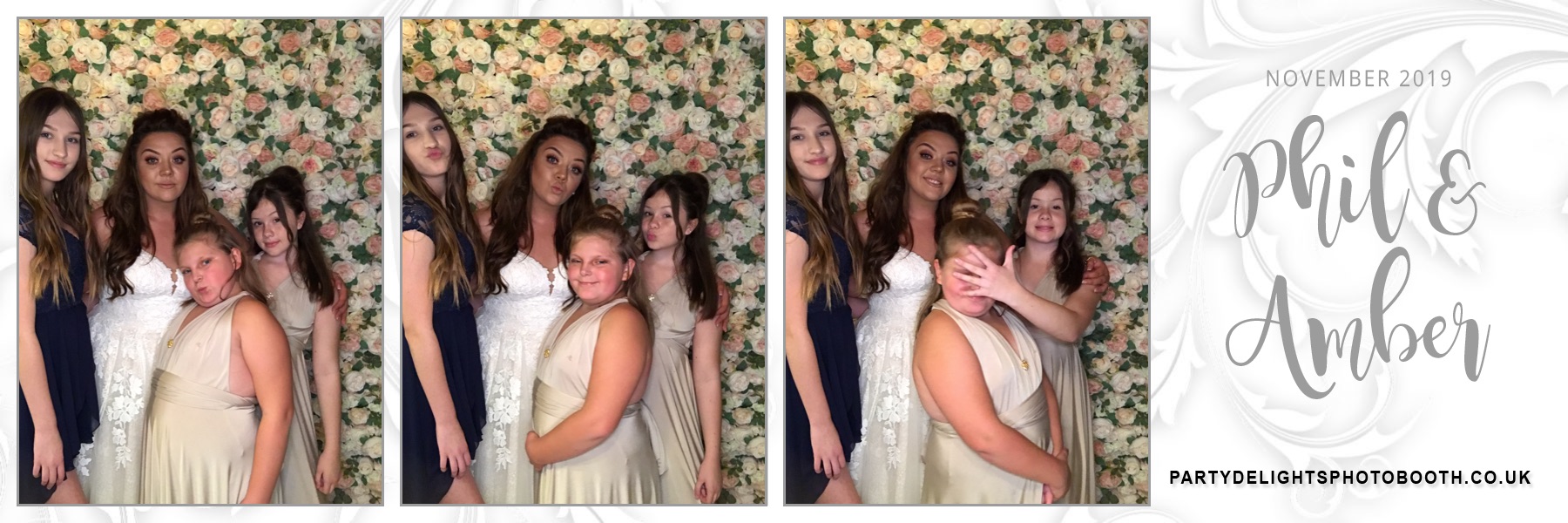 Phil & Amber's Wedding party - Prints & Boomerangs | View more photos from the event at gallery.partydelightsphotobooth.co.uk/u/PartyDelightsPhotoBooth/Phil-Ambers-Wedding-party-Prints-Boomerangs